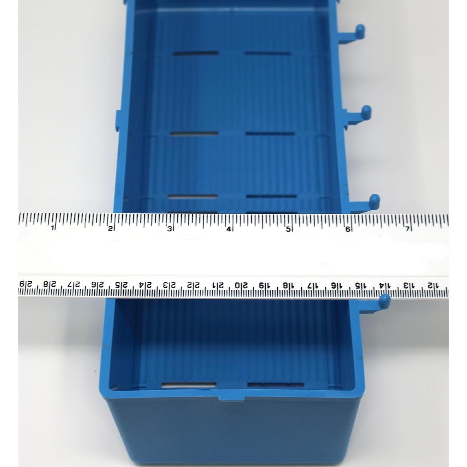 Contenedor de Almacenamiento Negro JSP para Pegboard - Alta Resistencia