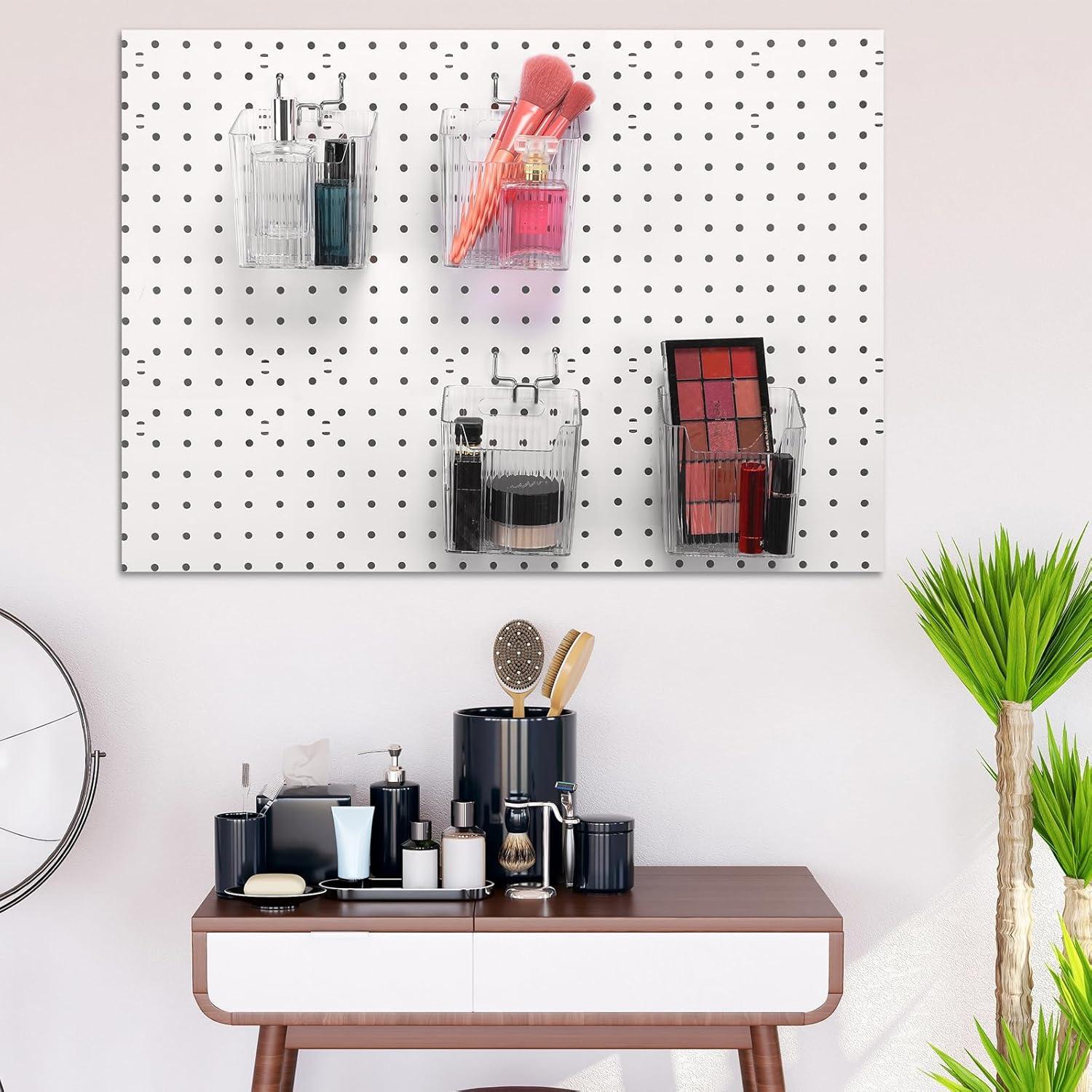 Set 4 Contenedores de Tablero de Clavos Suzile 11x8x11.5cm