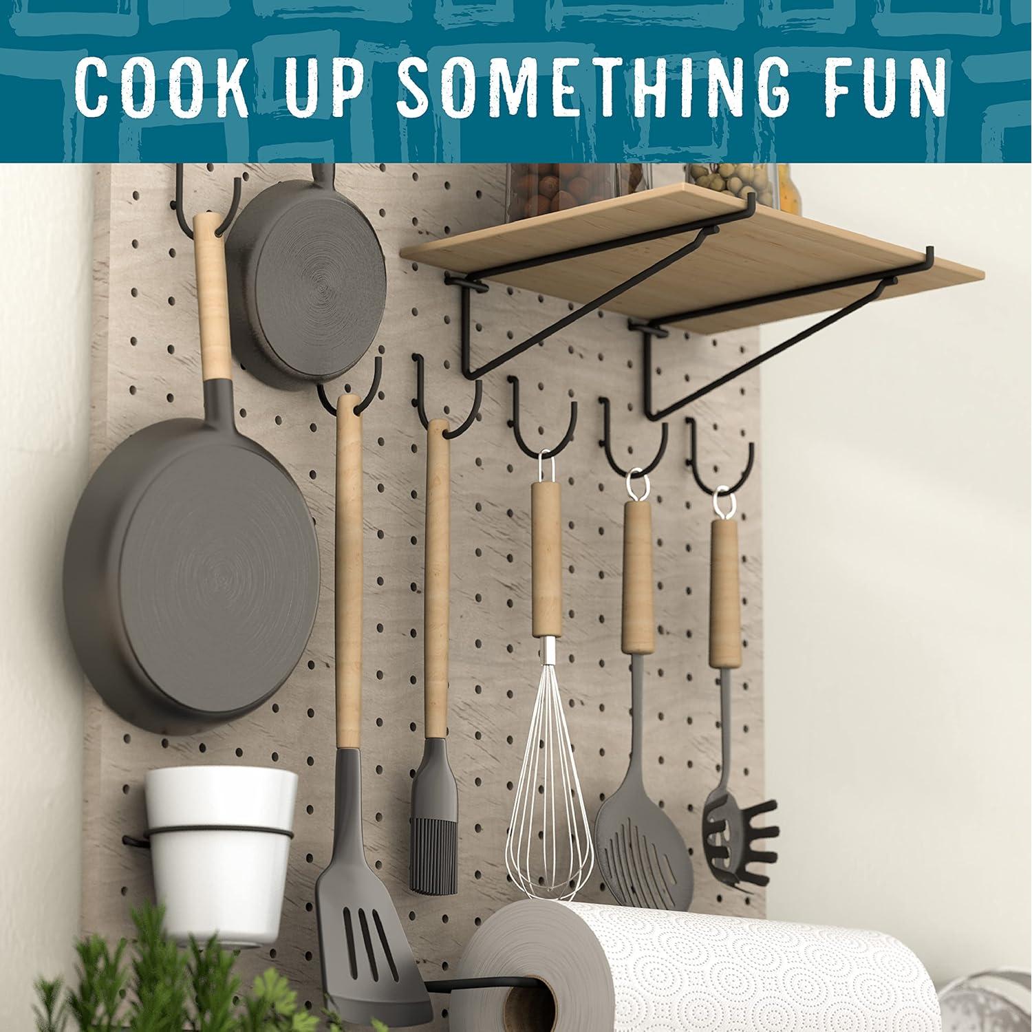 Kit Organizador Tablero Perforado National Hardware N900-003, 17 Piezas