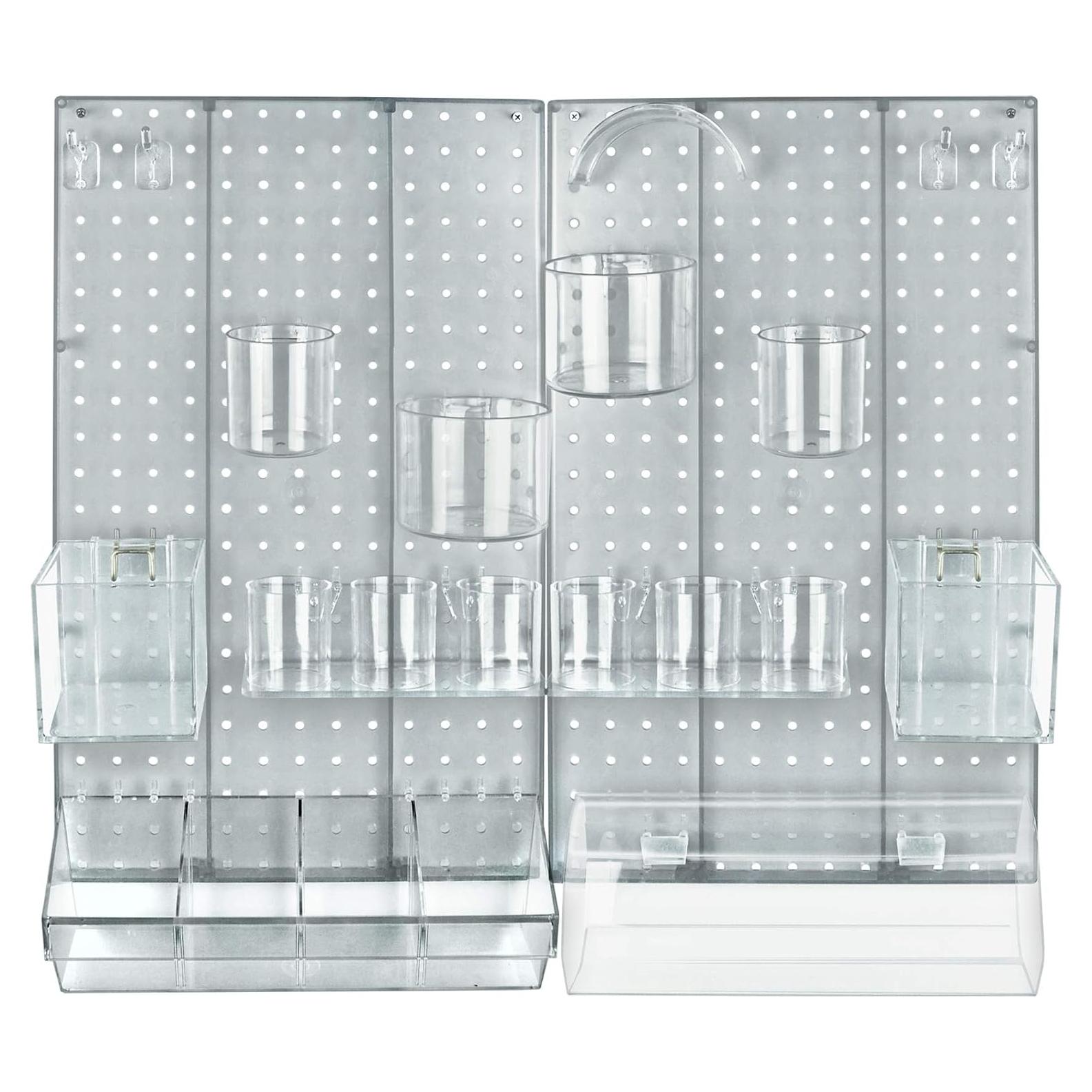 Kit Organizador de Pared 24 Piezas Azar Displays Multiusos