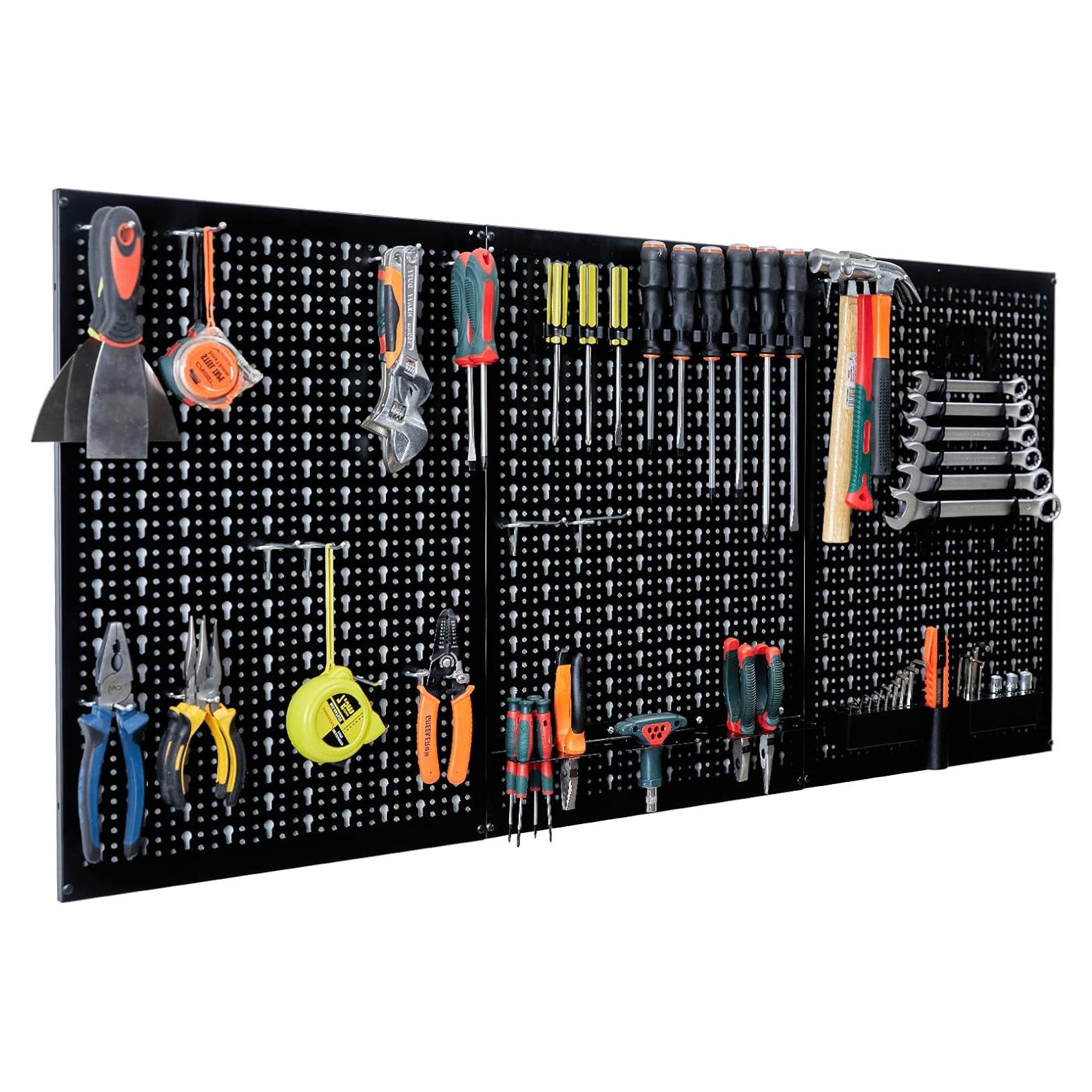 Organizador de Pared Ultrawall 122x61cm con 45 Accesorios