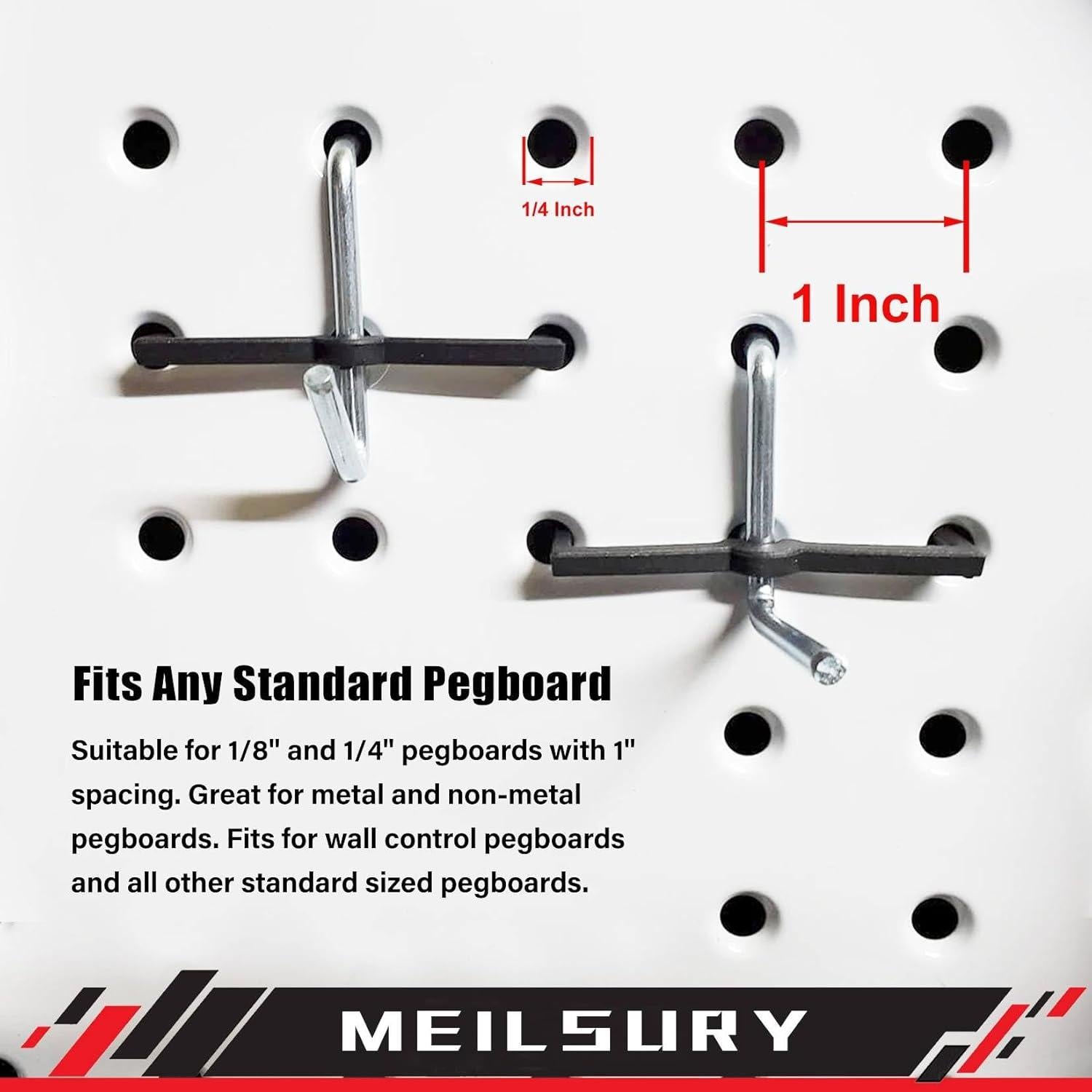 Accesorios para Tablero Perforado MeilsurY 278 Piezas