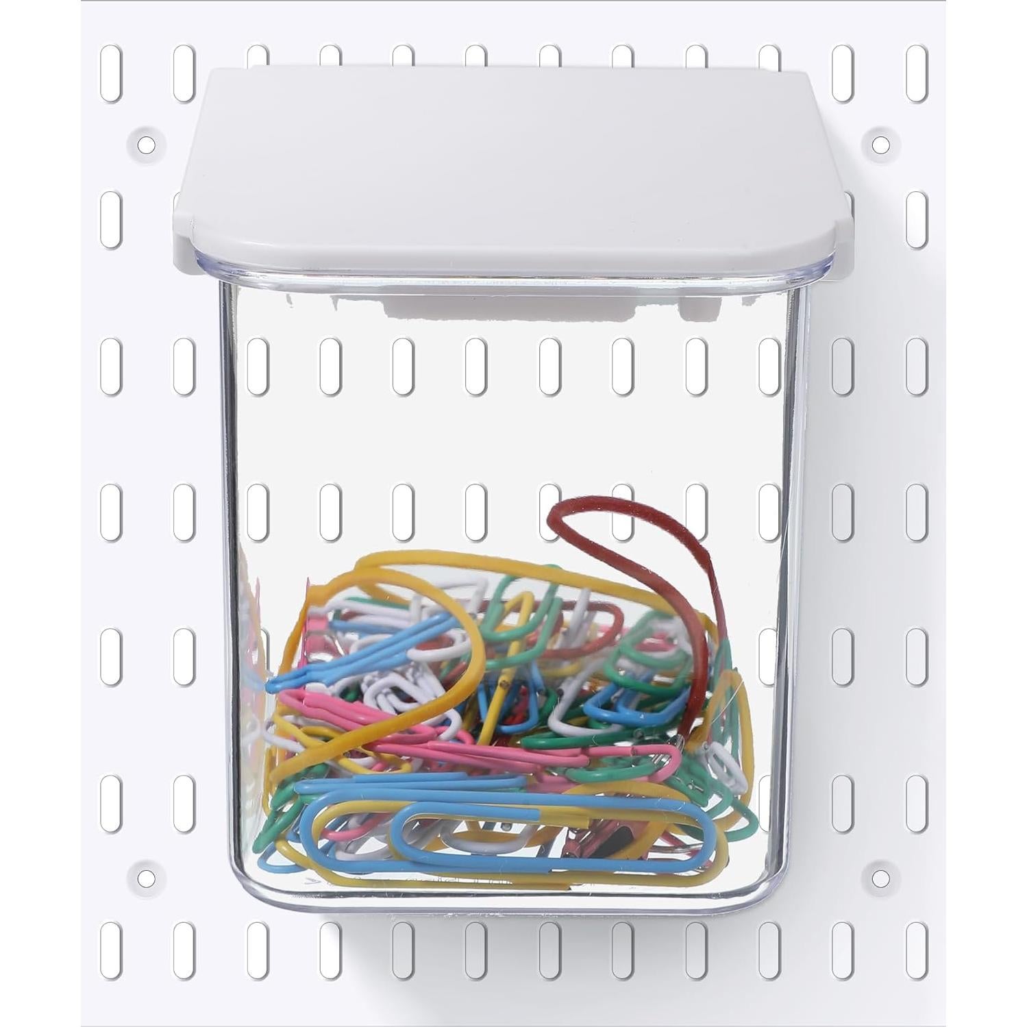 Organizadores de Tablero de Clavos Yulejo 4 Piezas 10x8x8cm