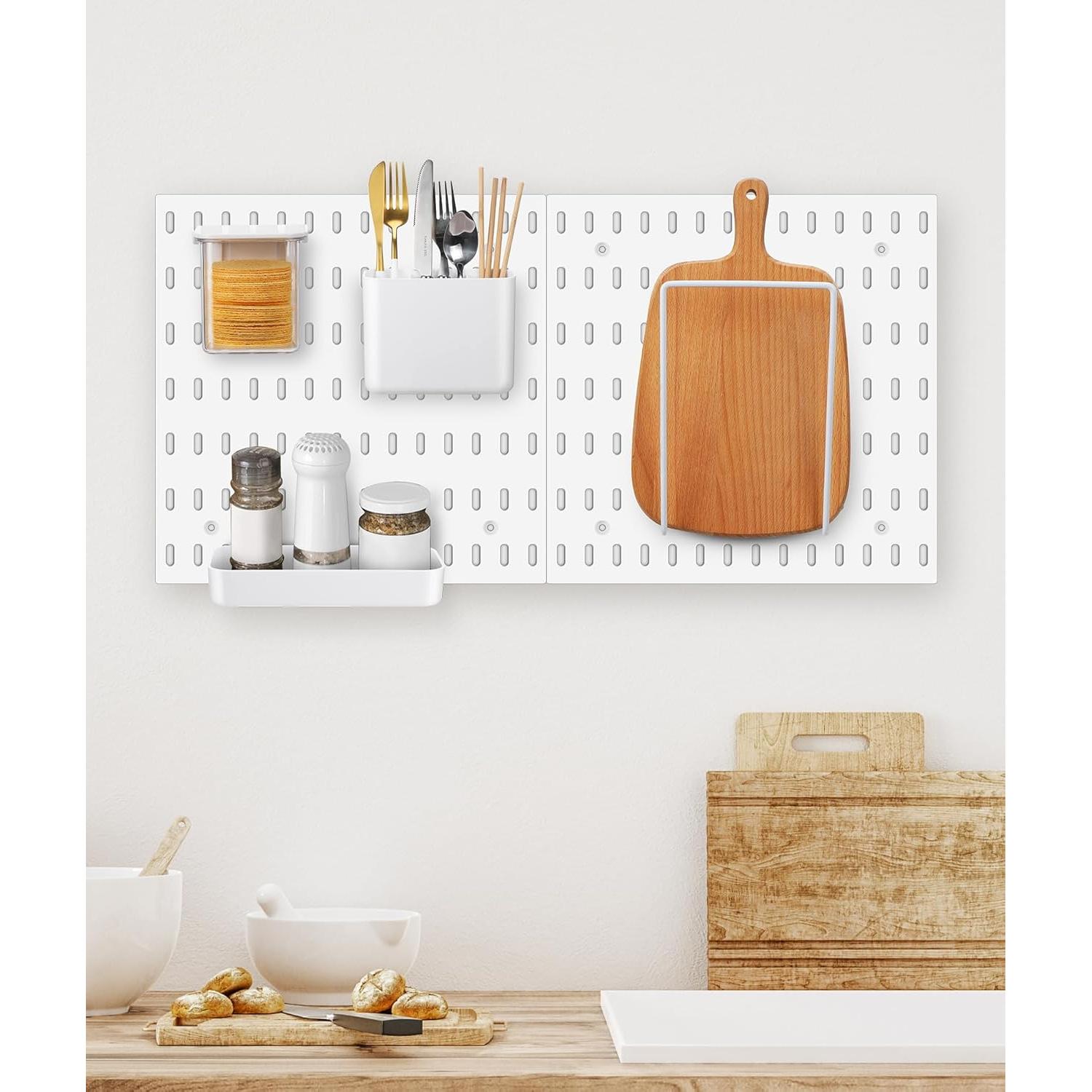 Organizadores de Tablero de Clavos Yulejo 4 Piezas 10x8x8cm