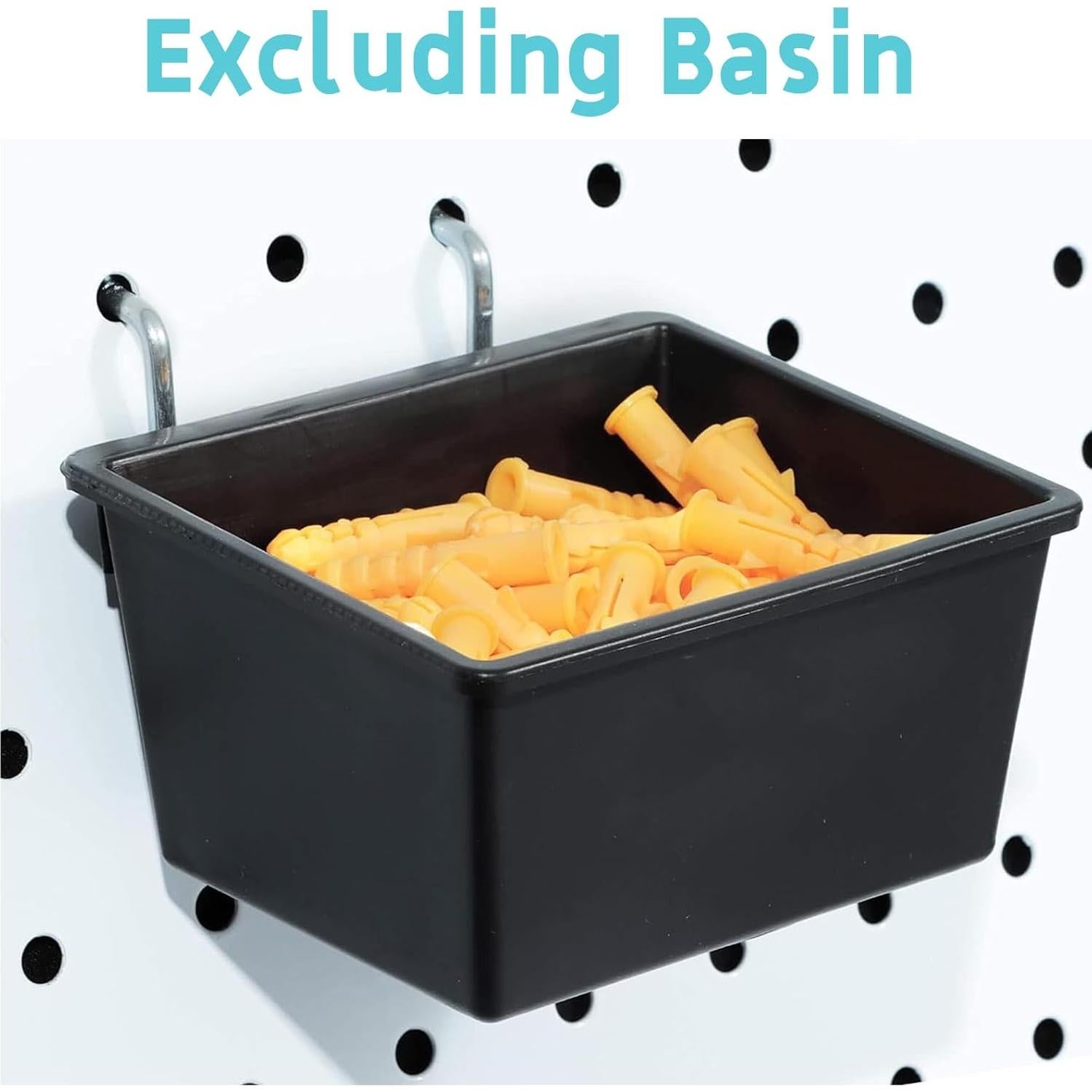 Ganchos para Tablero de Clavos QoTang - 8 Piezas Metal 5.08 cm