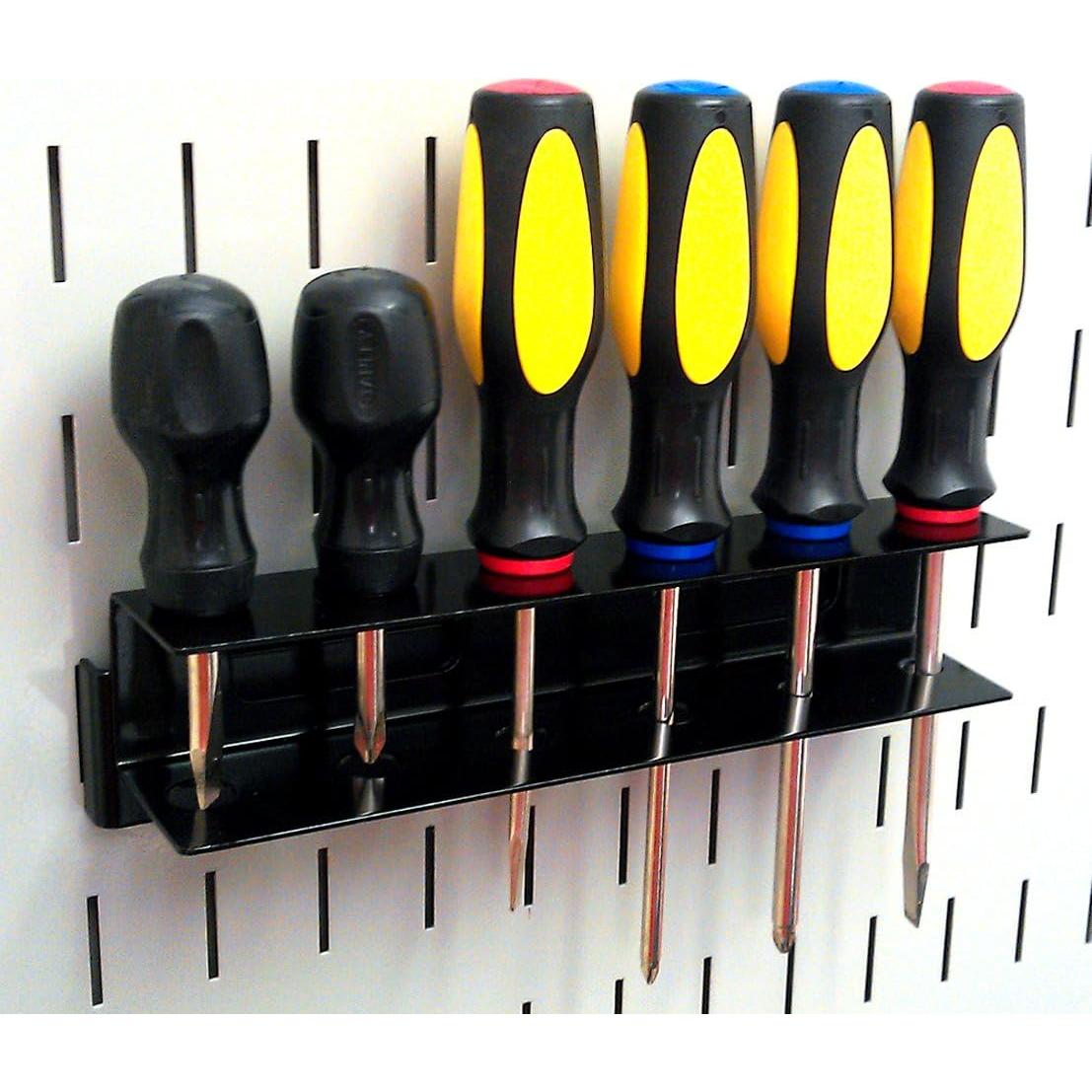 Kit de Accesorios Wall Control para Tablero de Herramientas Negro