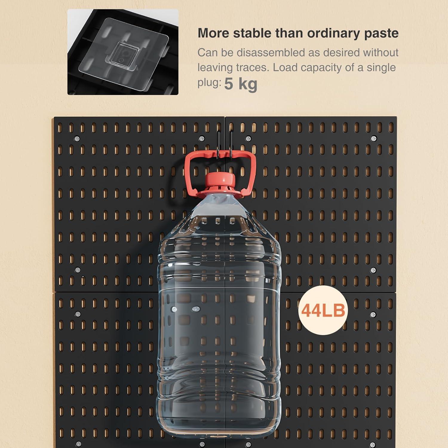 Kit de Paneles de Perforación HENSHOW 4 Unidades 30x30cm