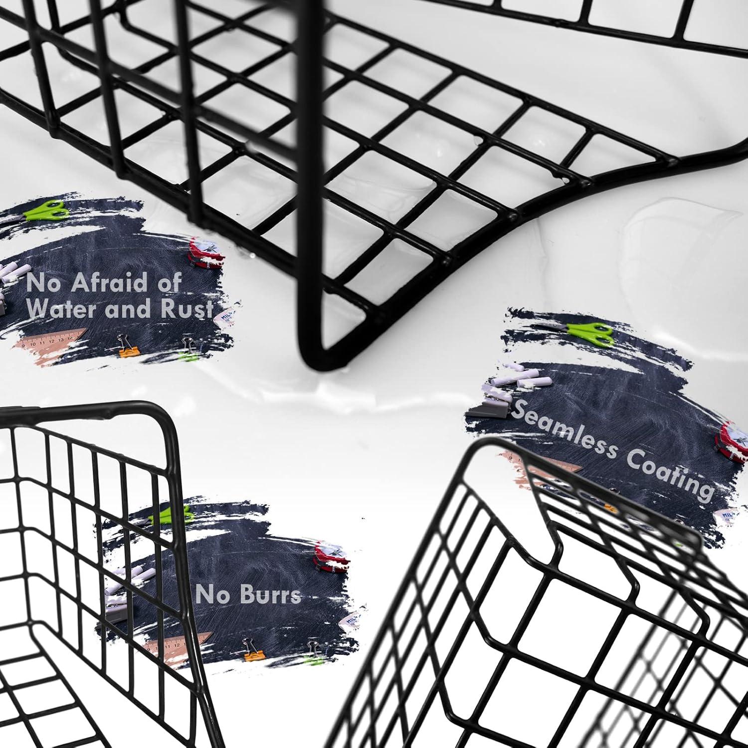 Cestas de Almacenamiento LIGHT DUST para Tablero Perforado - 3 Piezas