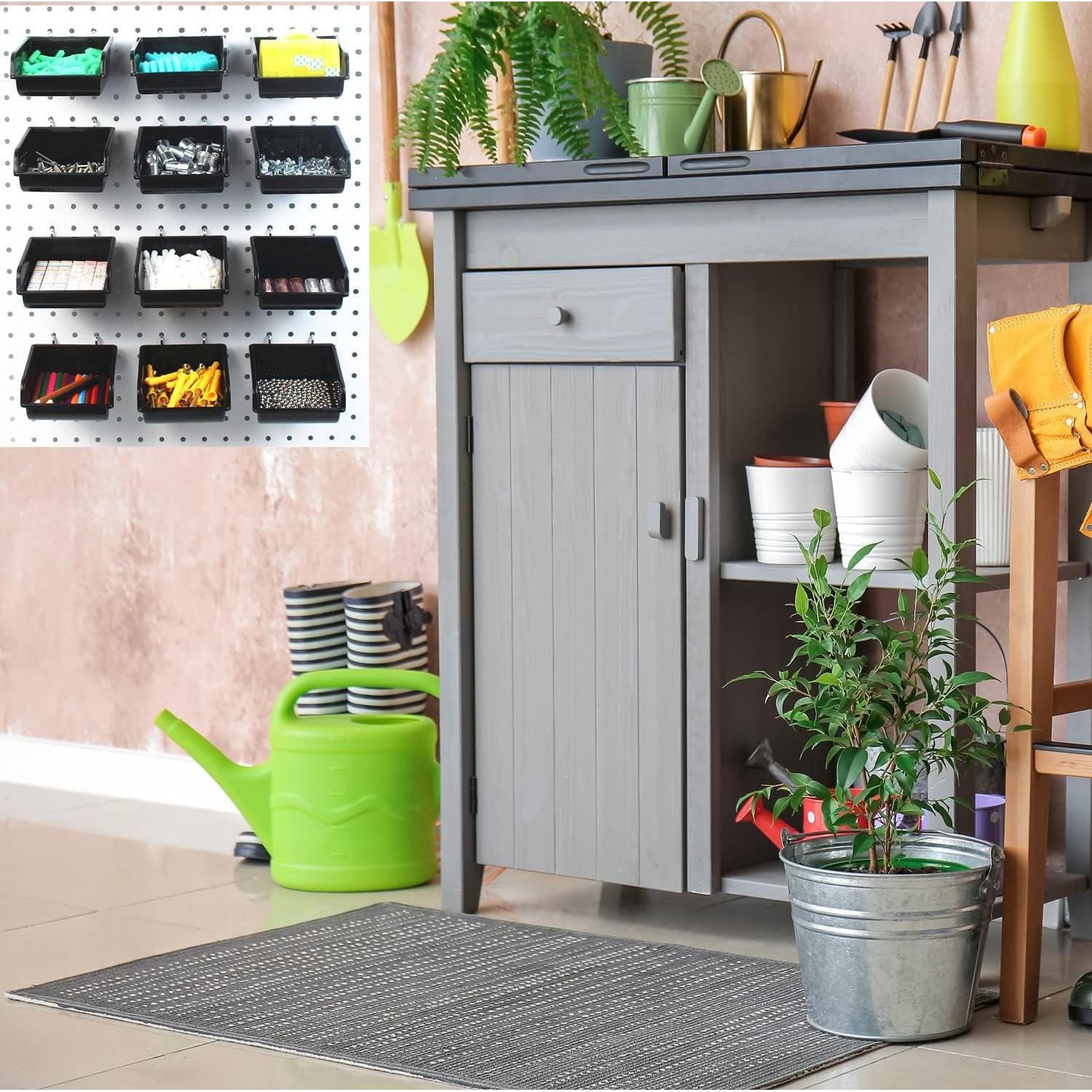 Ganchos para Tableros Perforados Calax - Kit de Organización 10.4x9.9cm