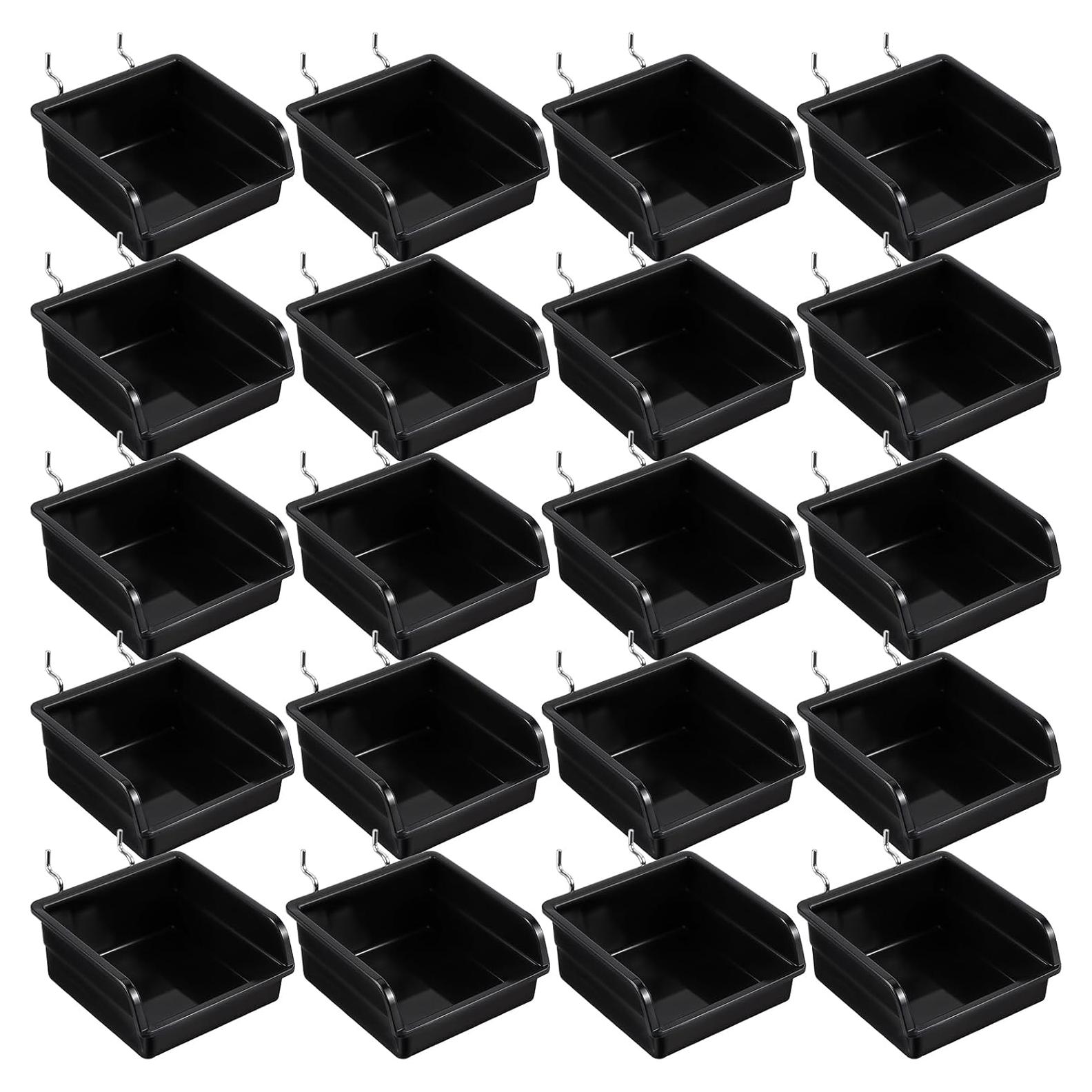 Paquete de 20 Contenedores para Tablero Perforado Tolare