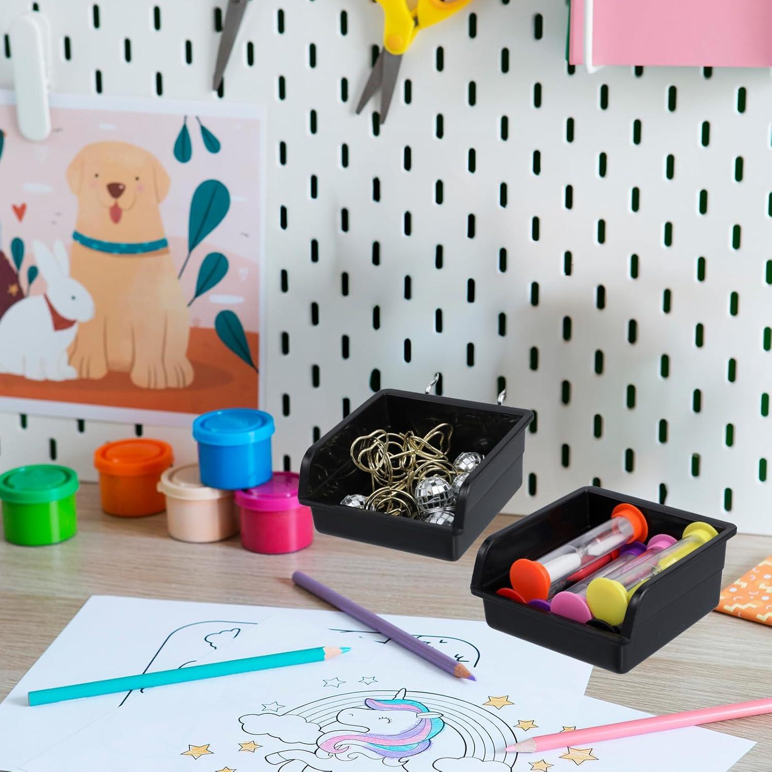 Paquete de 20 Contenedores para Tablero Perforado Tolare