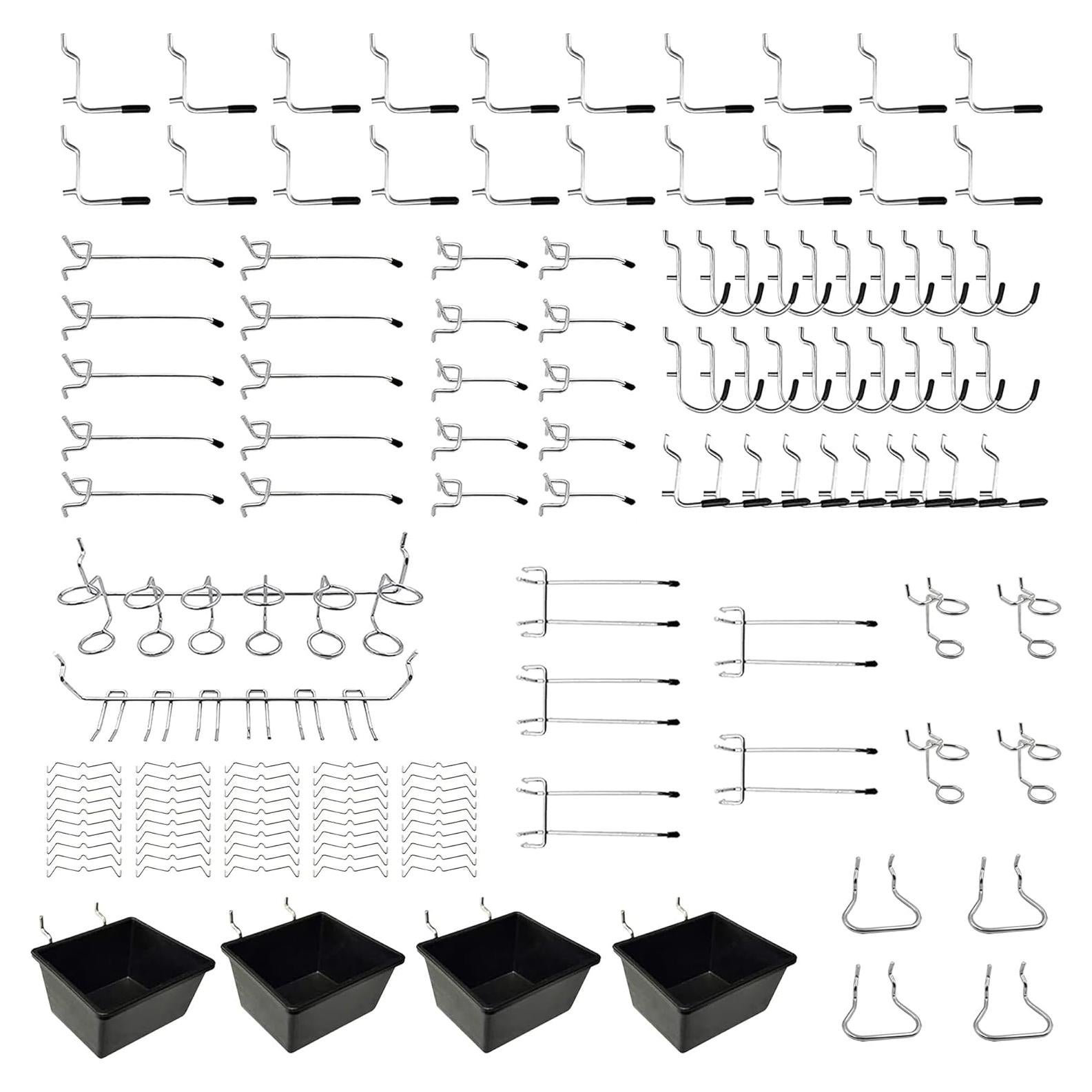 143 Ganchos de Metal BELLO YON para Tablero de Clavos