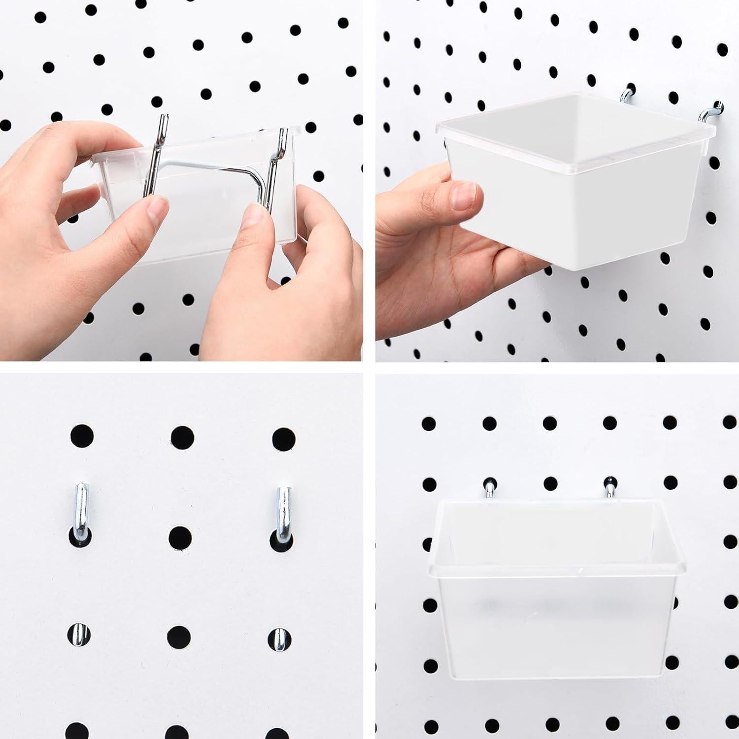 Cestas para Tablero Perforado Patelai - 8 Piezas, Organizador