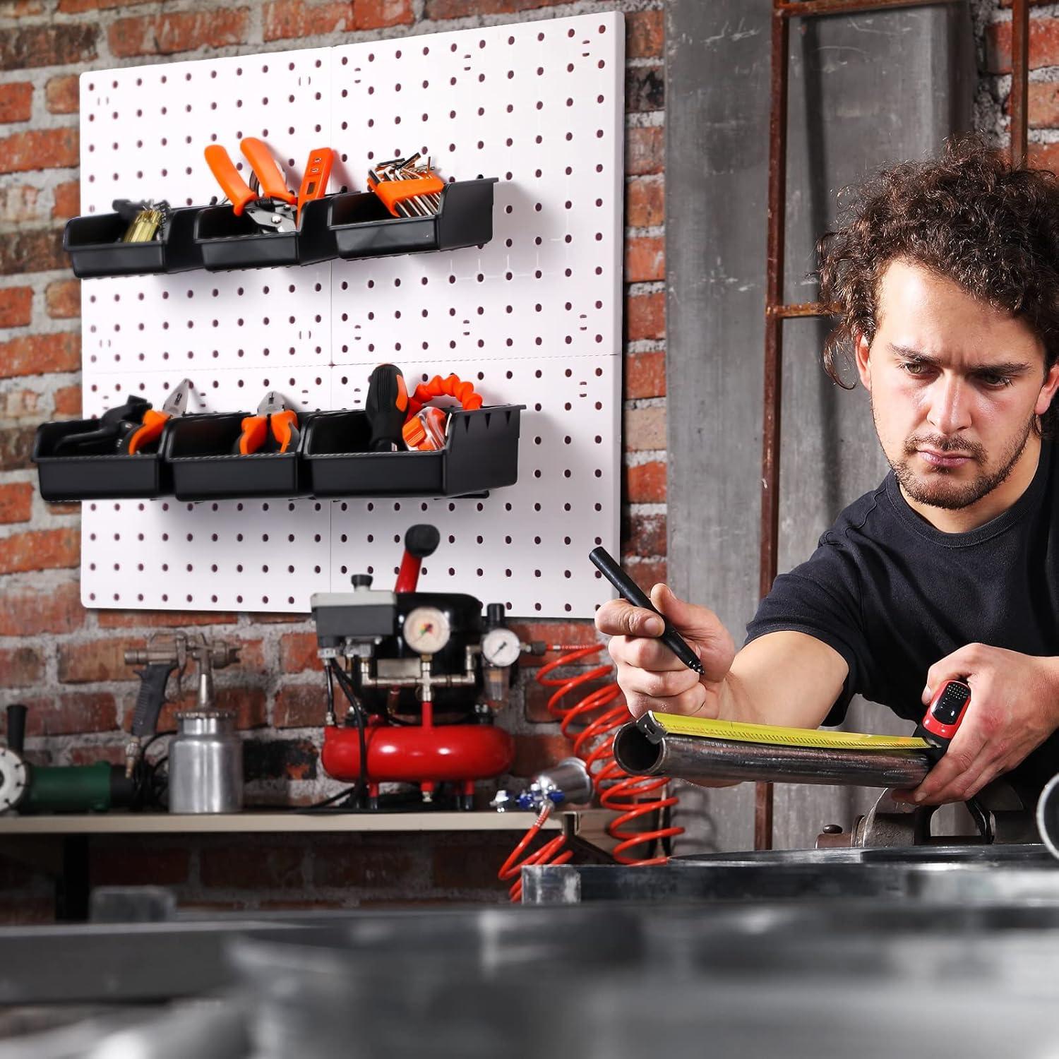 Kit de 12 Contenedores para Tablero de Clavijas Roowest