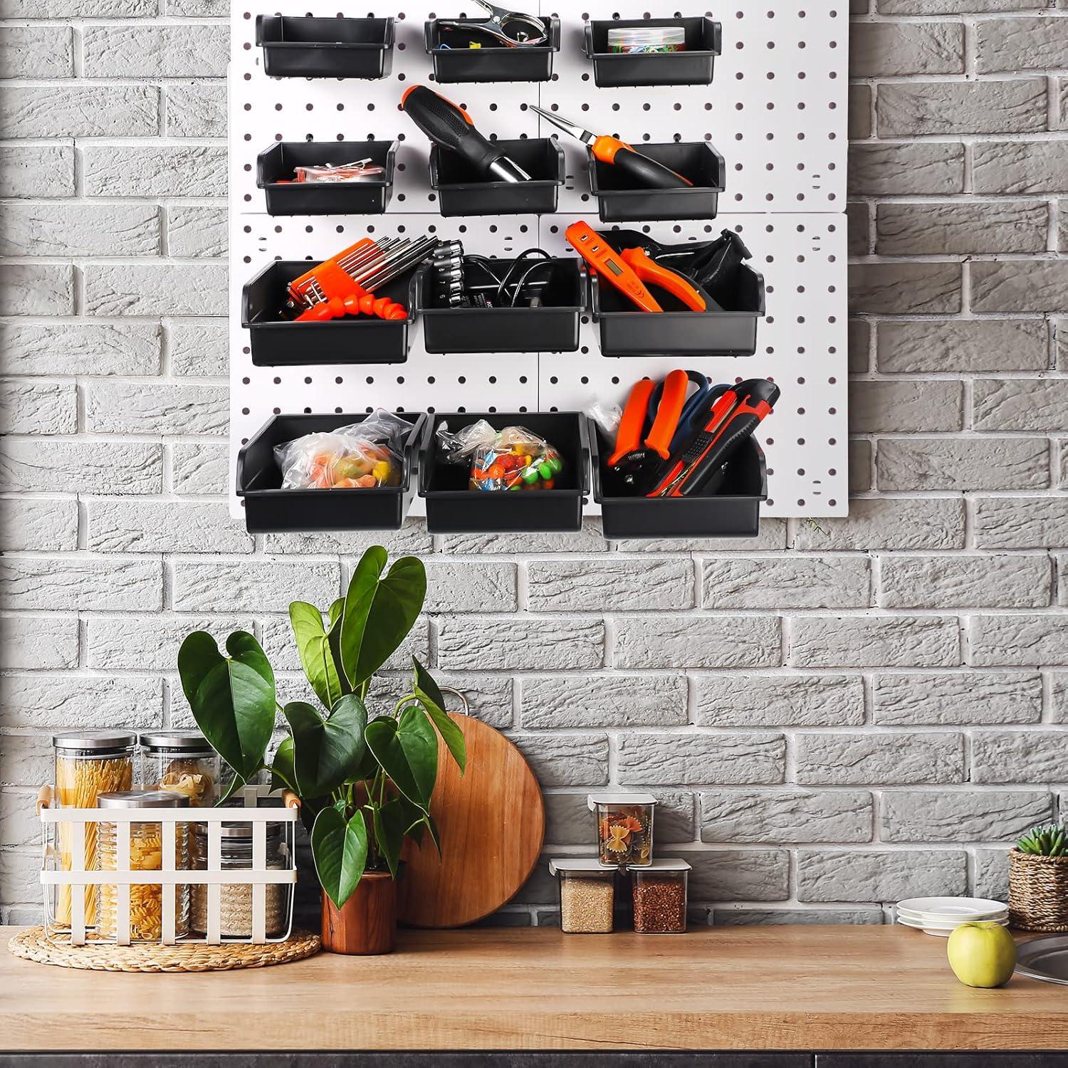 Kit de 12 Contenedores para Tablero de Clavijas Roowest