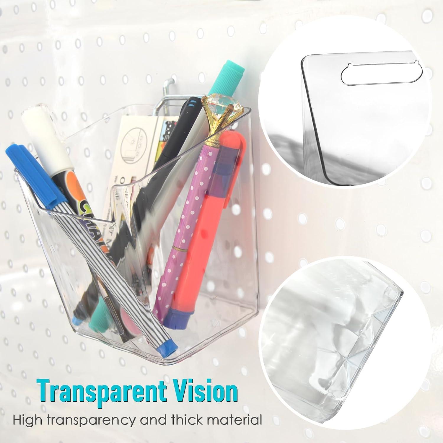 Tazas de Tablero de Clavos G.CORE Transparentes Paquete de 6