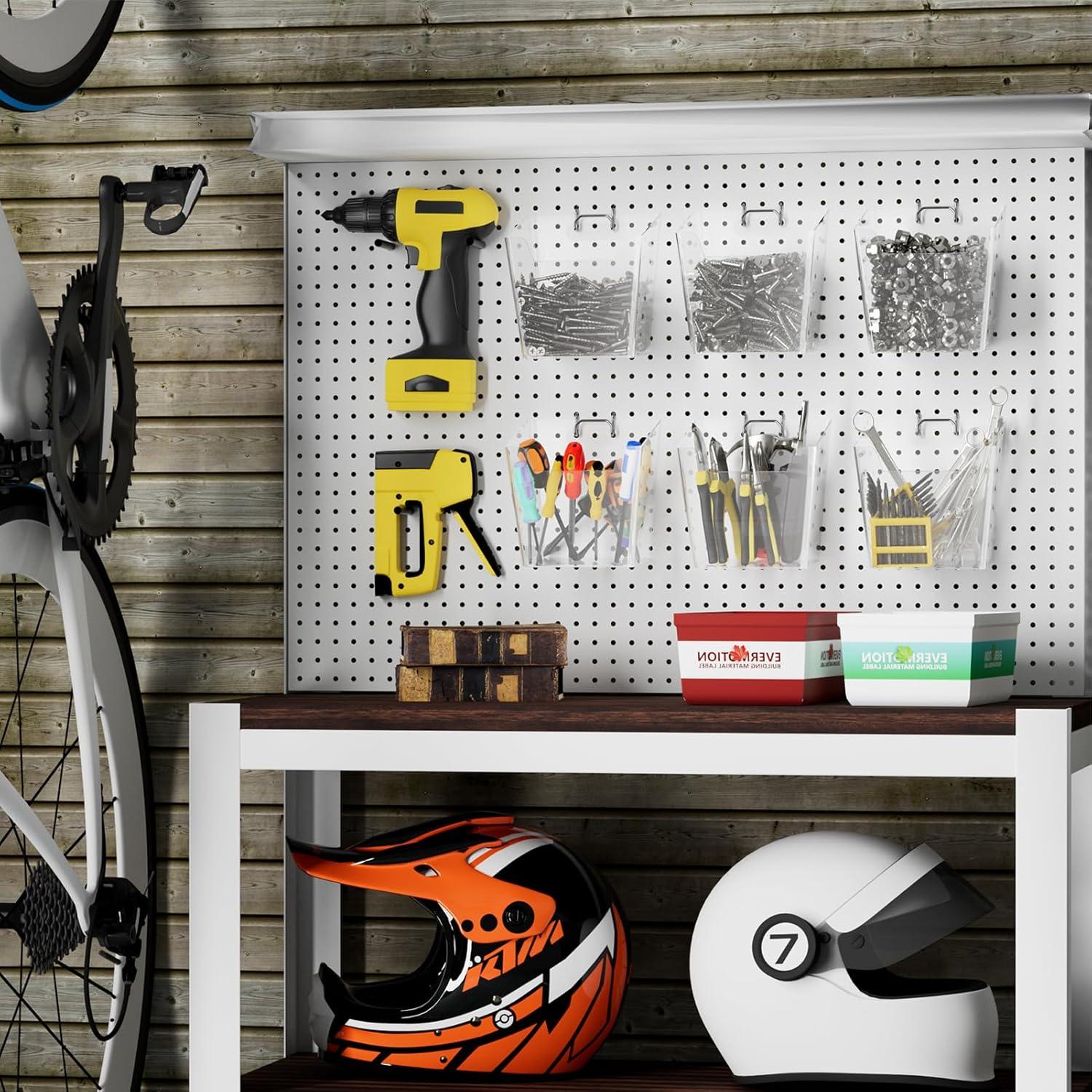 Tazas de Tablero de Clavos G.CORE Transparentes Paquete de 6