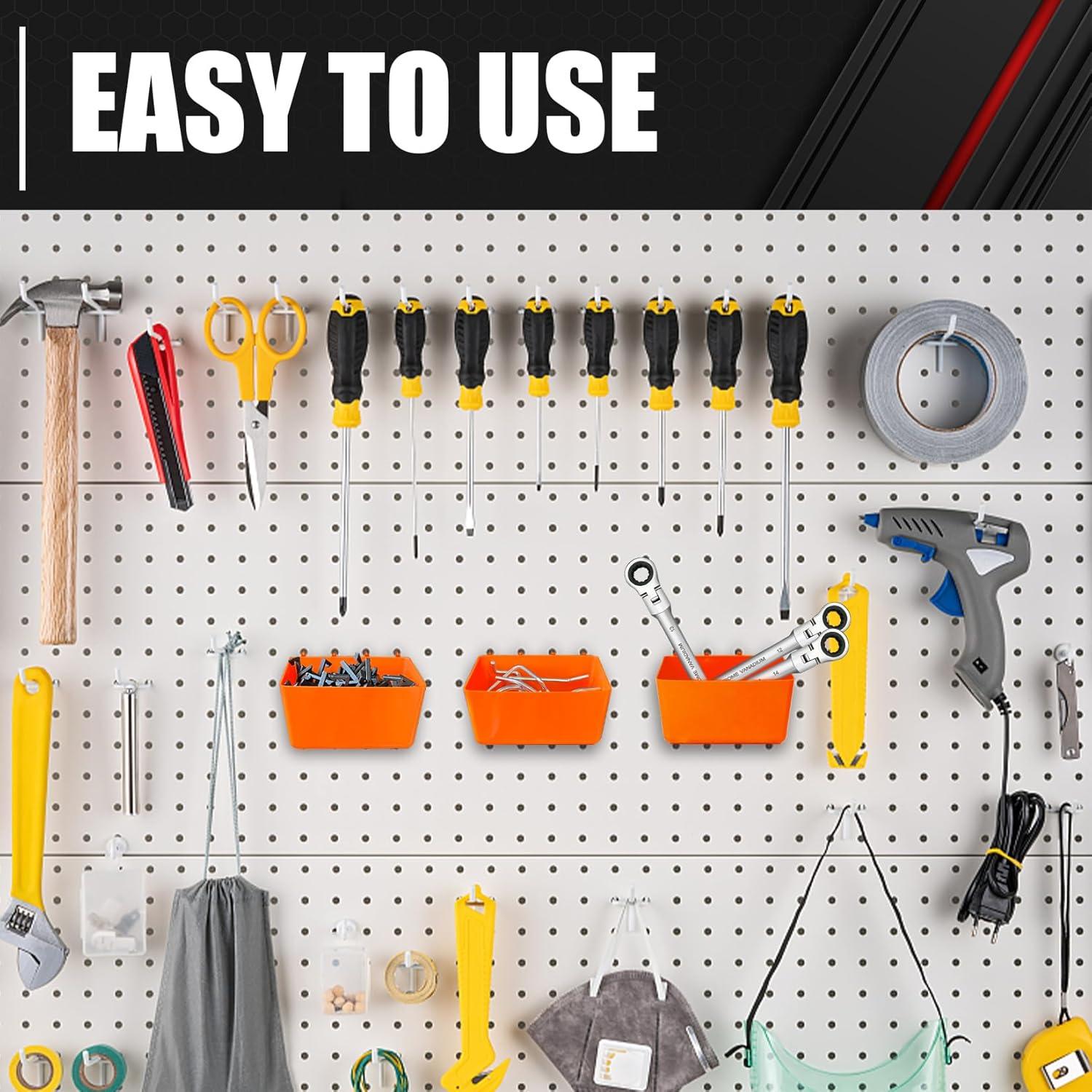 Kit de Ganchos para Tablero de Clavos C&T 278 Piezas 2.21 kg