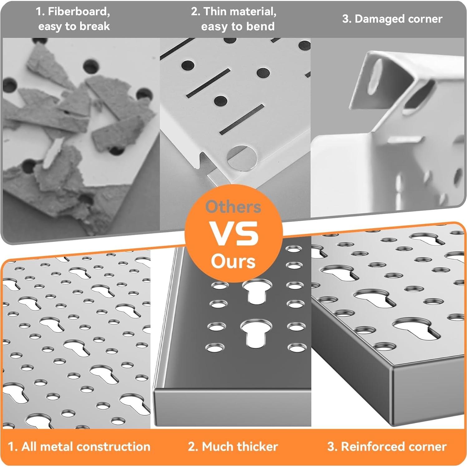 Kit Organizador de Herramientas de Pared WALMANN 113 Piezas