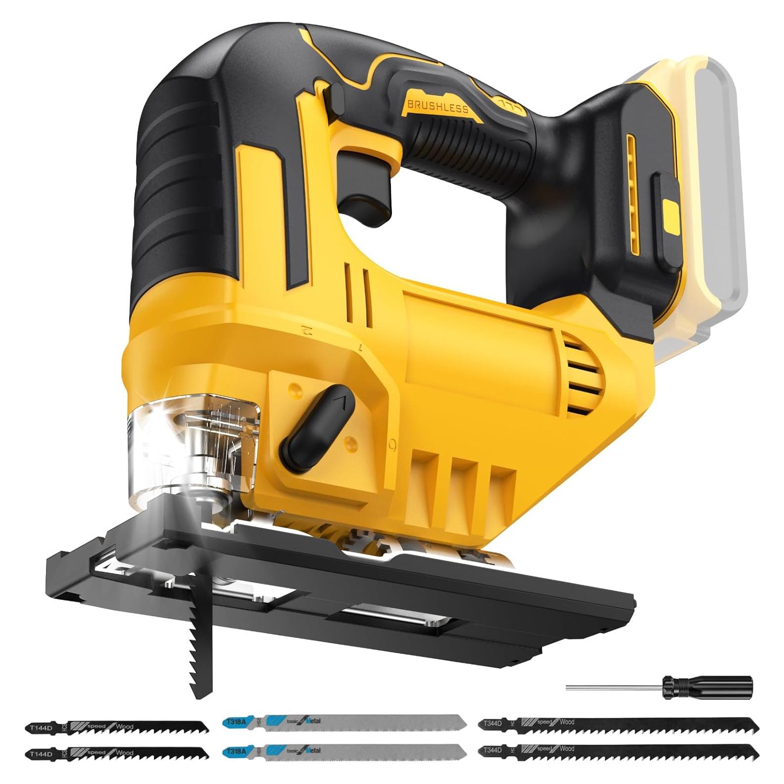 Sierra de calar inalámbrica Dewalt 20V Max sin escobillas