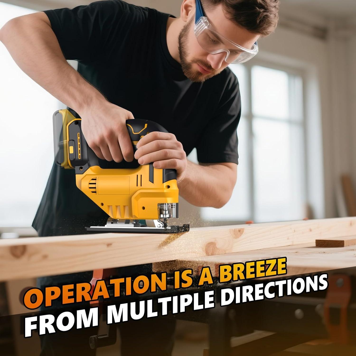 Sierra de calar inalámbrica Dewalt 20V Max sin escobillas