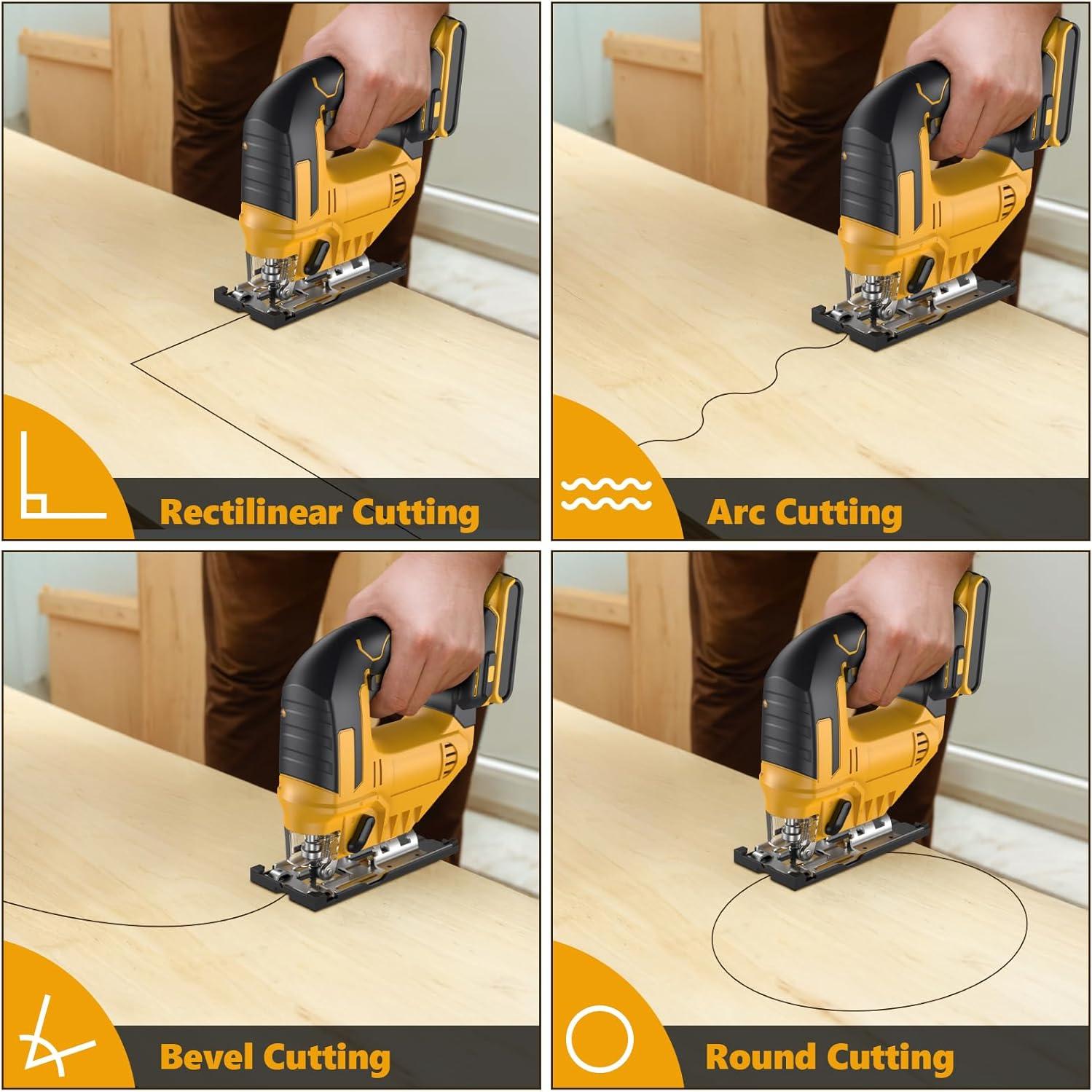 Sierra de calar inalámbrica Dewalt 20V Max sin escobillas
