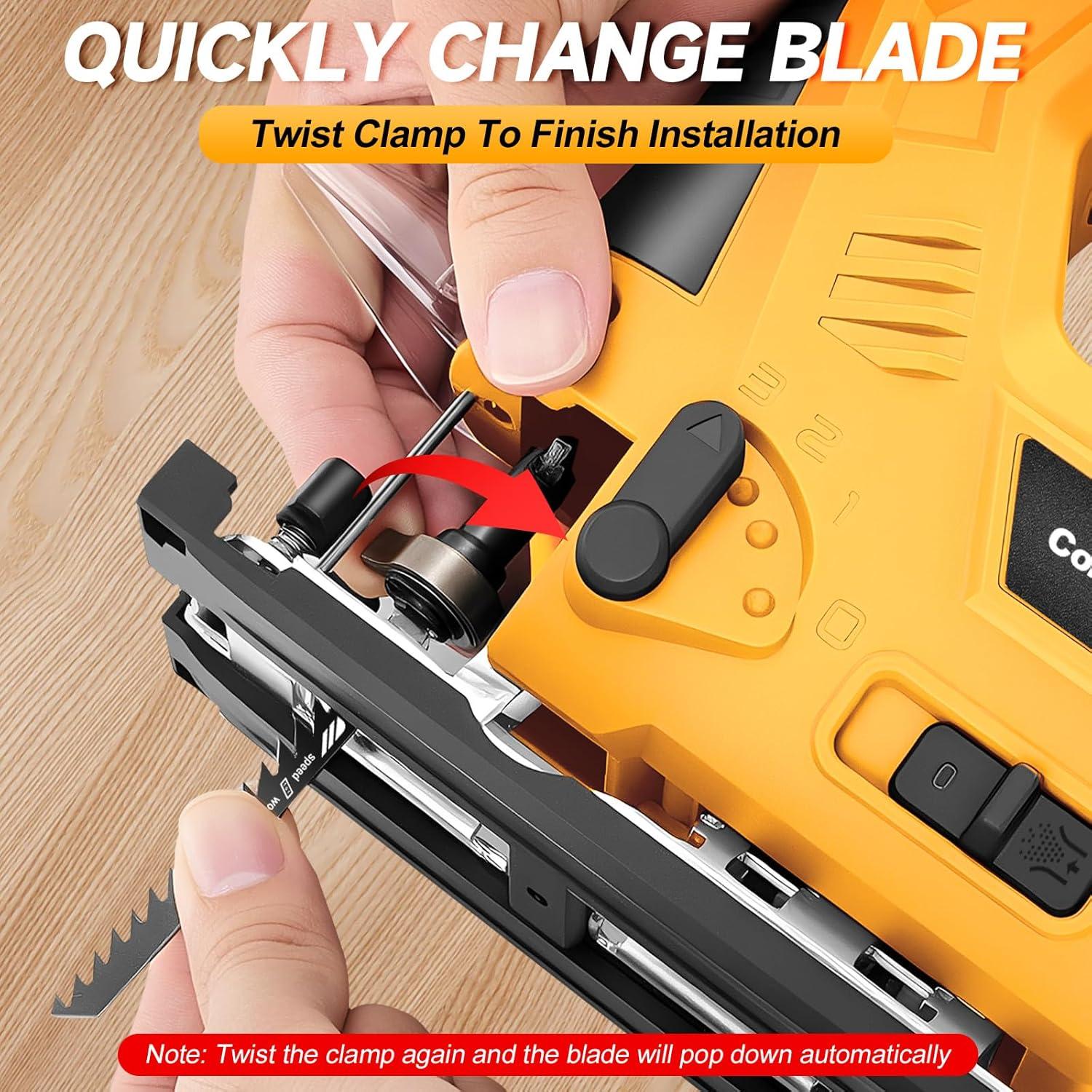 Sierra de calar inalámbrica CAMXTOOL 20V Max sin escobillas