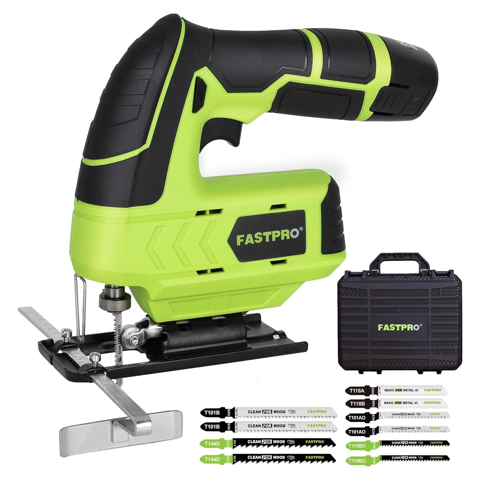 Sierra de Calar Inalámbrica FASTPRO 12V con 10 Cuchillas