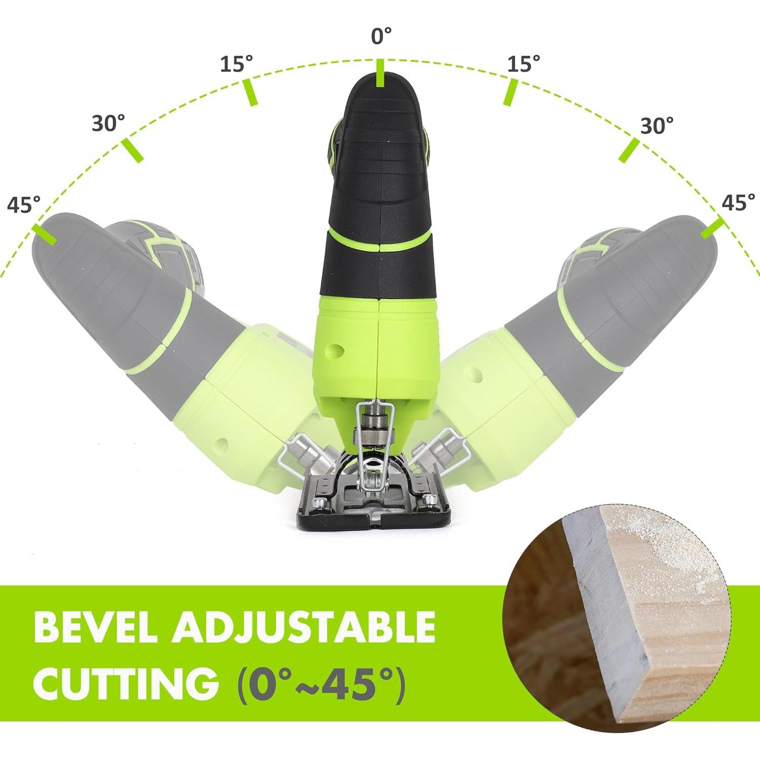 Sierra de Calar Inalámbrica FASTPRO 12V con 10 Cuchillas