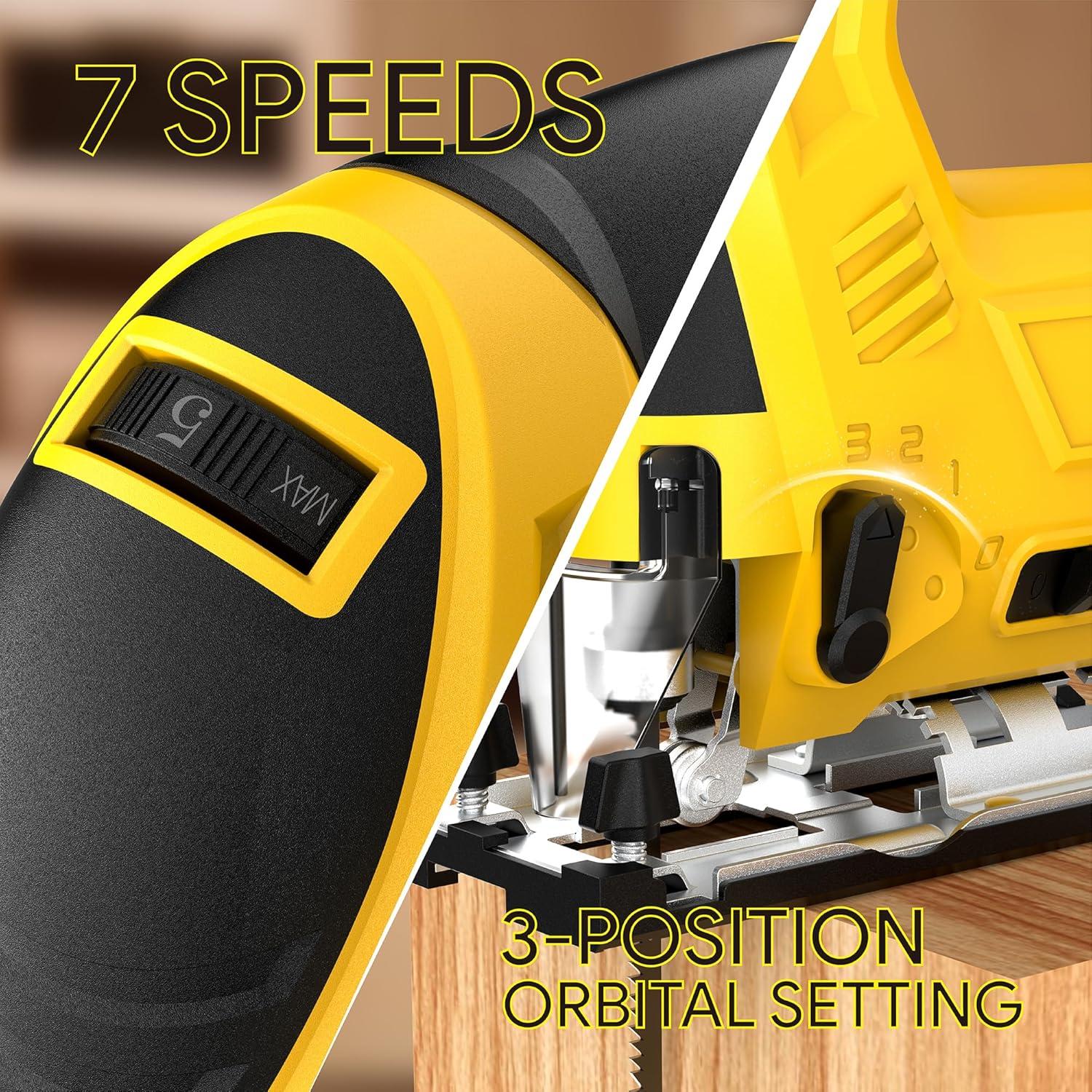 Sierra de calar inalámbrica Funnywhale 20V Max sin escobillas