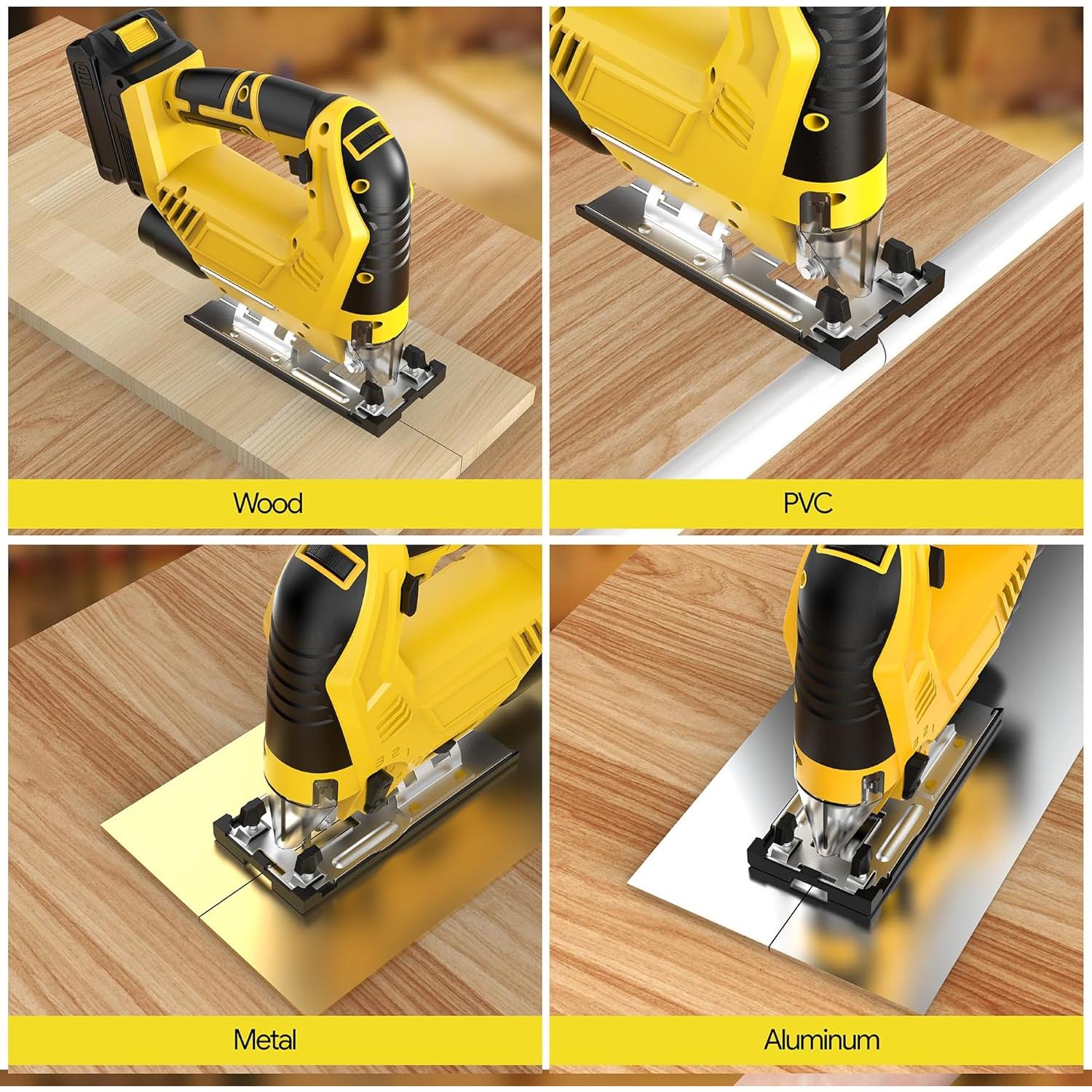 Sierra de calar inalámbrica Funnywhale 20V Max sin escobillas