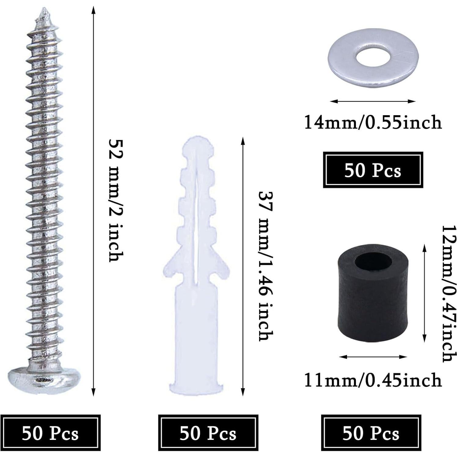 Kit de Montaje para Tableros de Clavos MeloMoon 120 Piezas