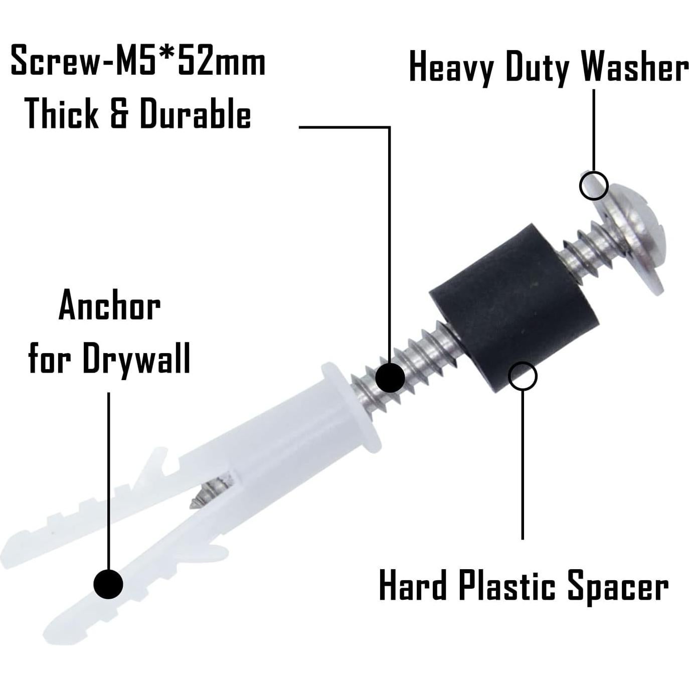 Kit de Montaje para Tableros de Clavos MeloMoon 120 Piezas