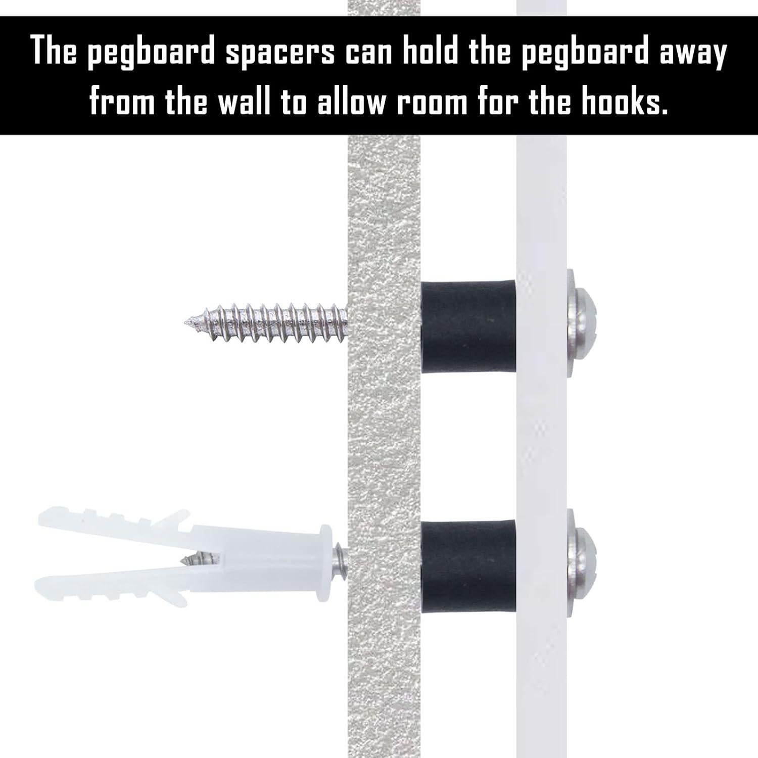 Kit de Montaje para Tableros de Clavos MeloMoon 120 Piezas