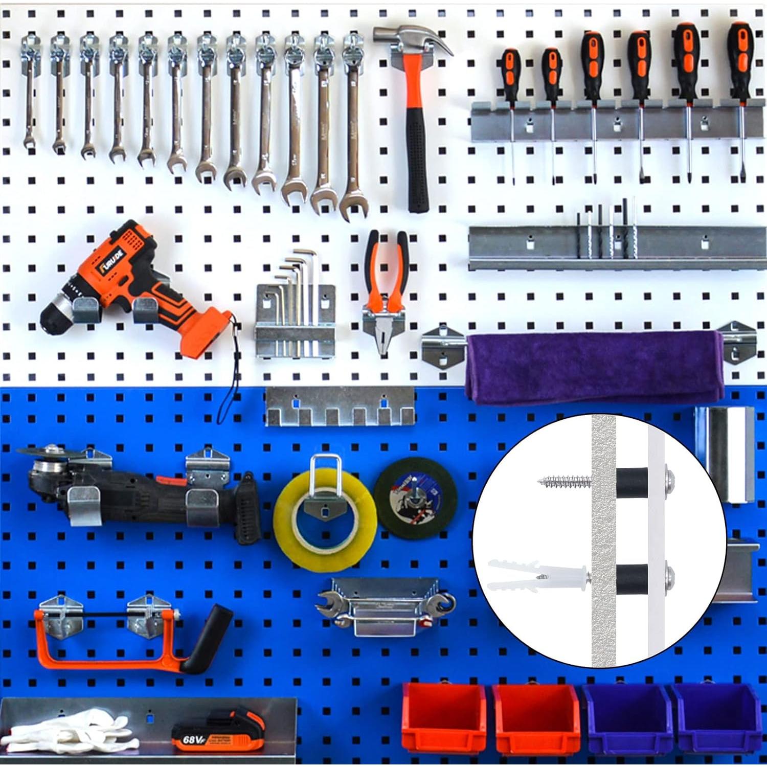 Kit de Montaje para Tableros de Clavos MeloMoon 120 Piezas