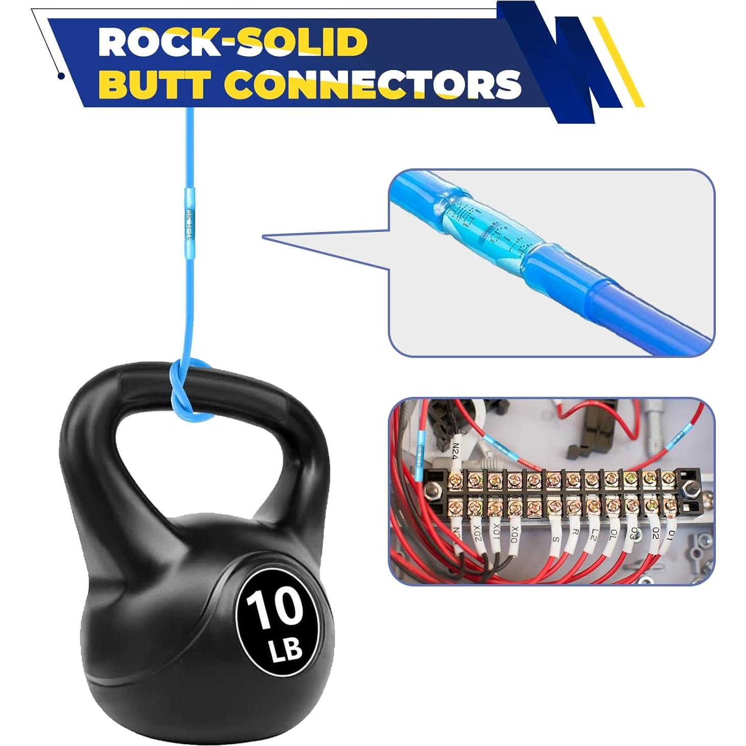 Kit de Conectores de Calor Retráctiles FORCA 350 Piezas