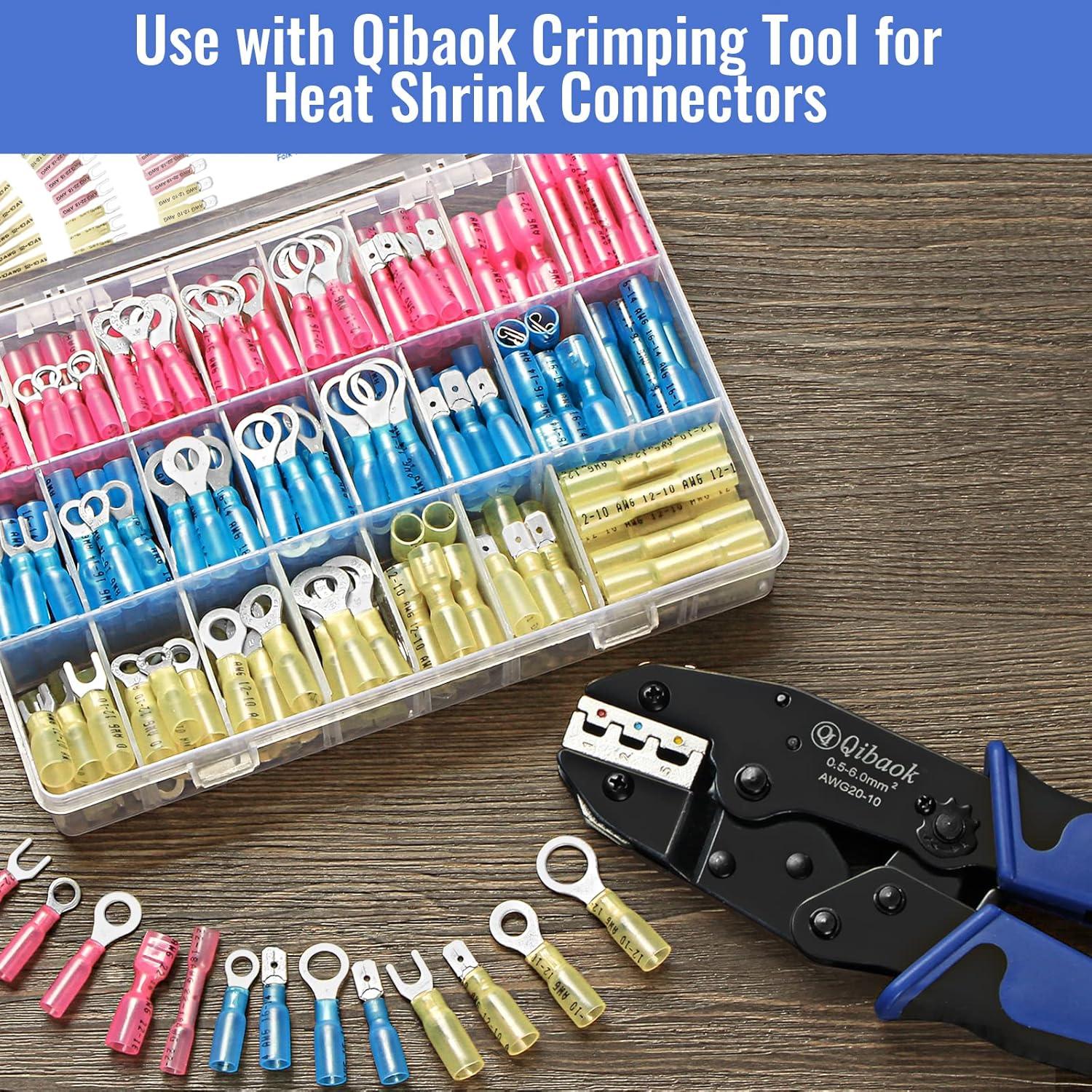 Kit de Conectores Termoretráctiles Qibaok 250 PCS - Impermeables