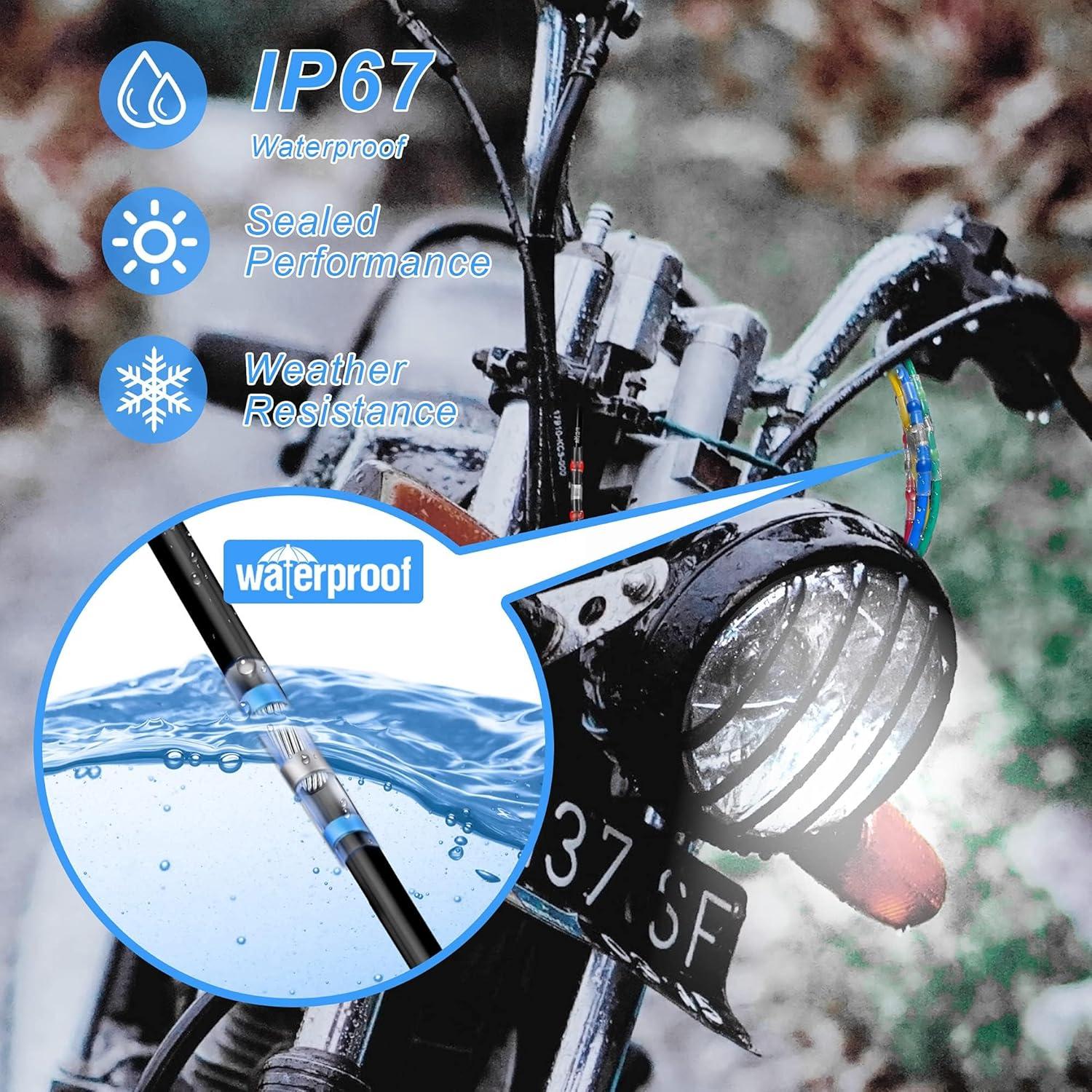 Kit de Conectores de Cable Térmico Kuject 180PCS Impermeables