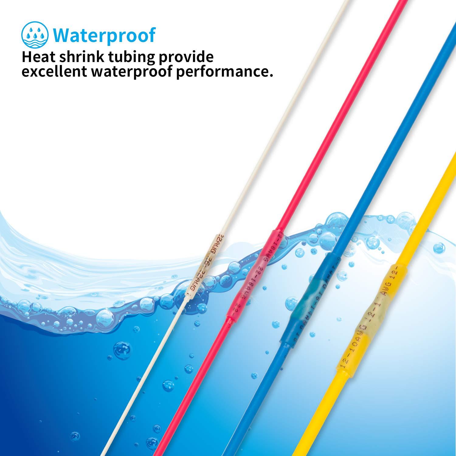 Kit de 270 Conectores Termocontraíbles Kuject para Cables