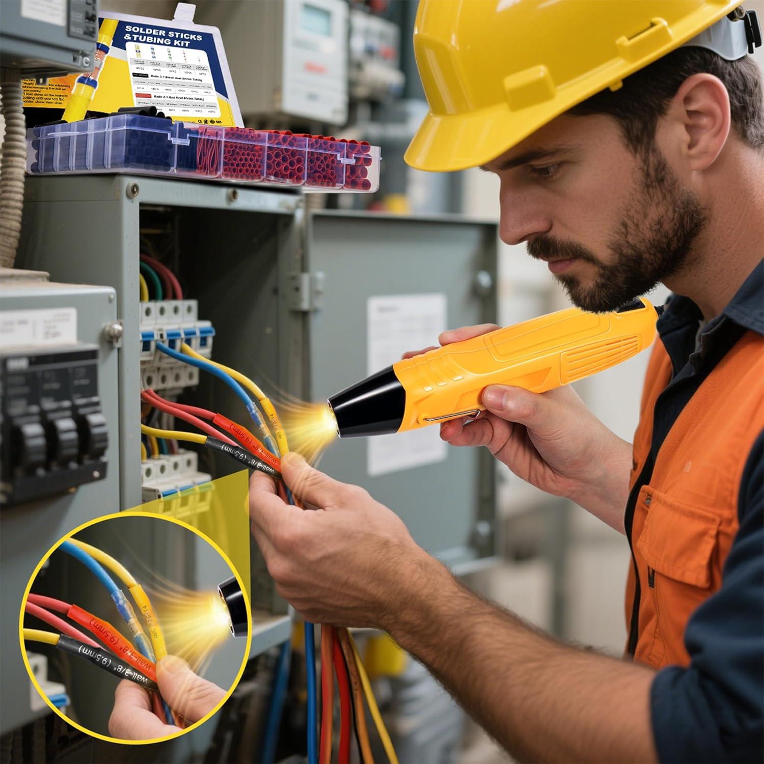 Kit de Conectores de Cable Haisstronica 340PCS Impermeables