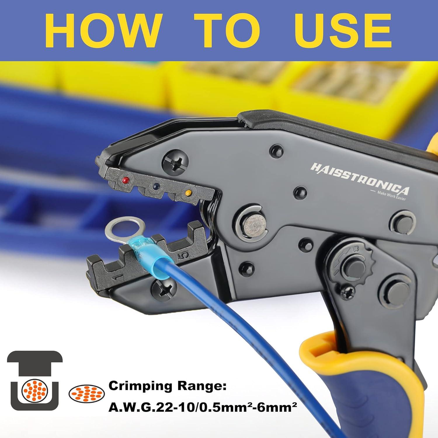 Conjunto de Conectores de Cable Termocontraíbles Haisstronica 380PCS