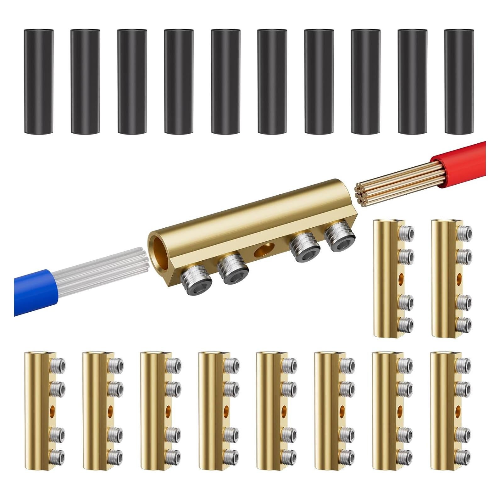 Conectores de Empalme de Calor Retráctil GKG 10-6 AWG 80A