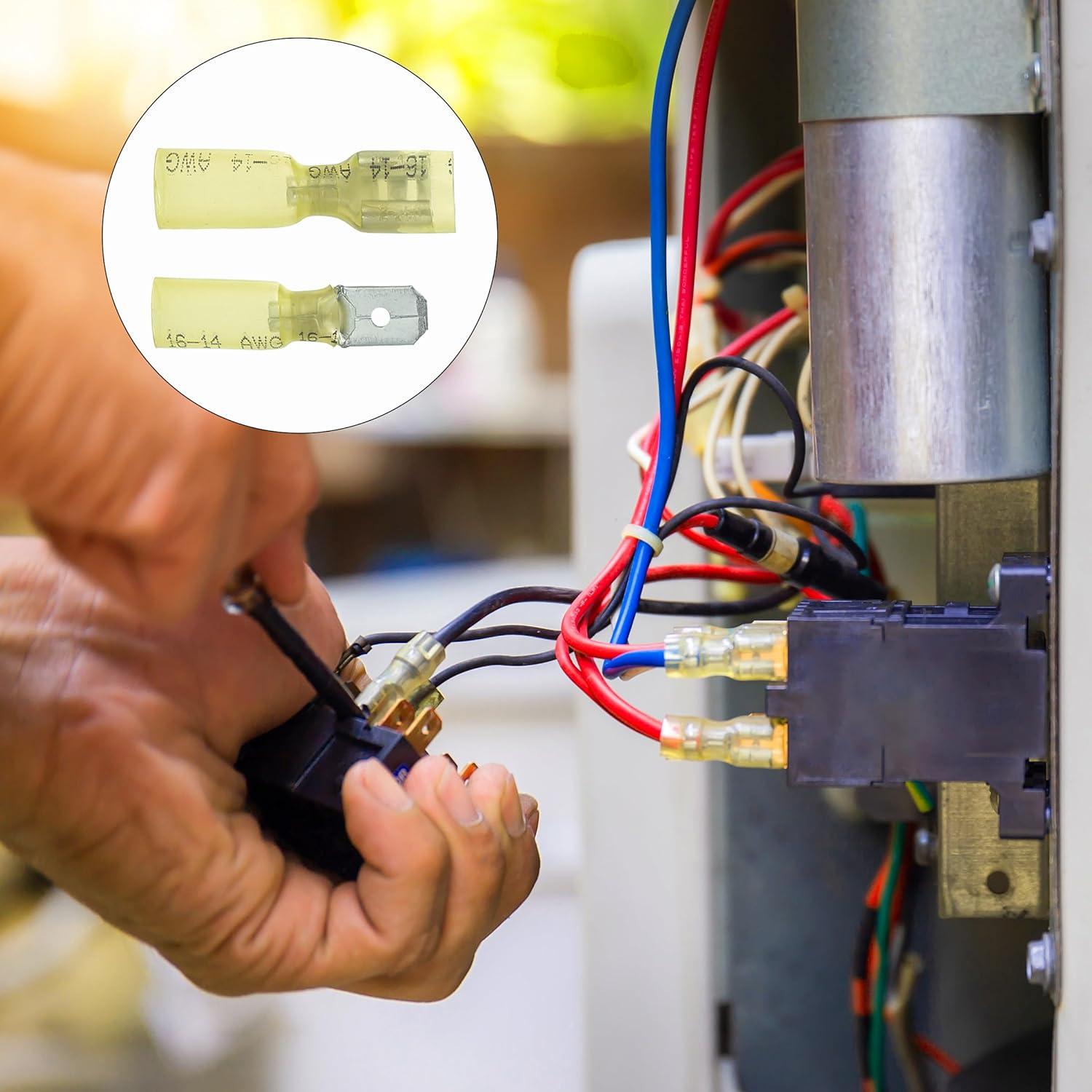 Kit de Conectores de Cable Termoretráctiles Bates - 320 Piezas