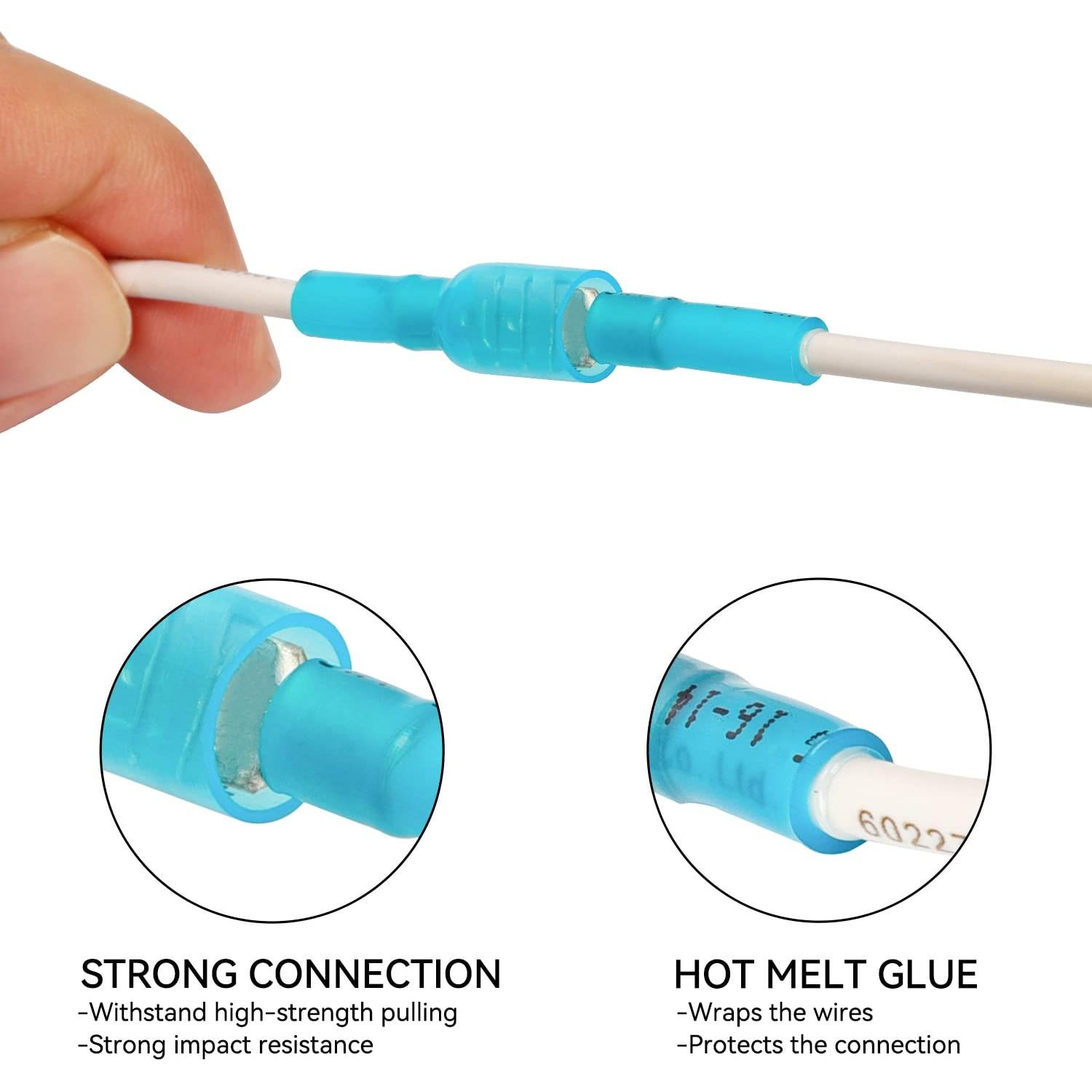 Kit de Conectores de Espada HKS 200PCS AWG 22-10 - Impermeables