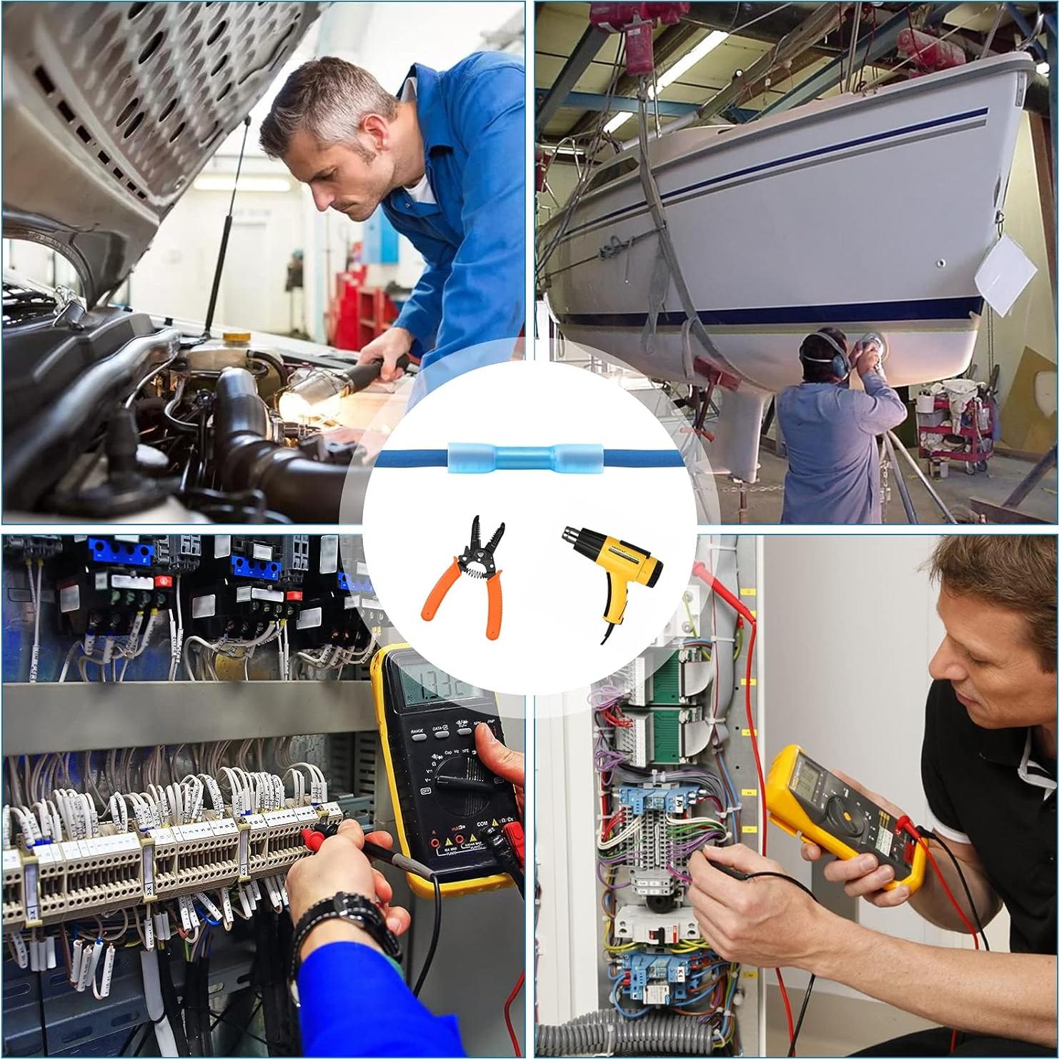 Kit de 270 Conectores de Cable Termoretráctiles PRECIHW