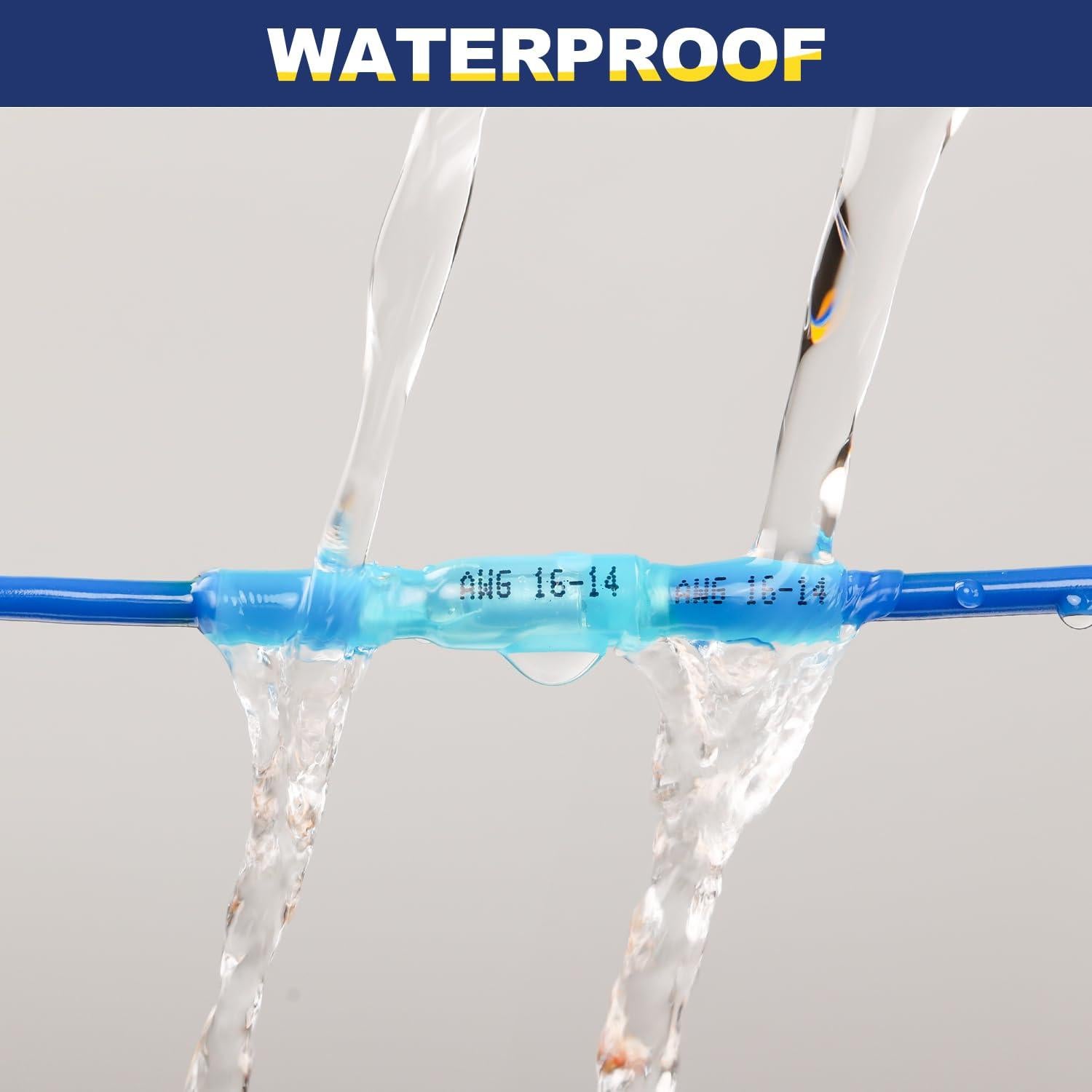 Kit 220 Piezas Conectores de Bala Termocontraíbles Haisstronica