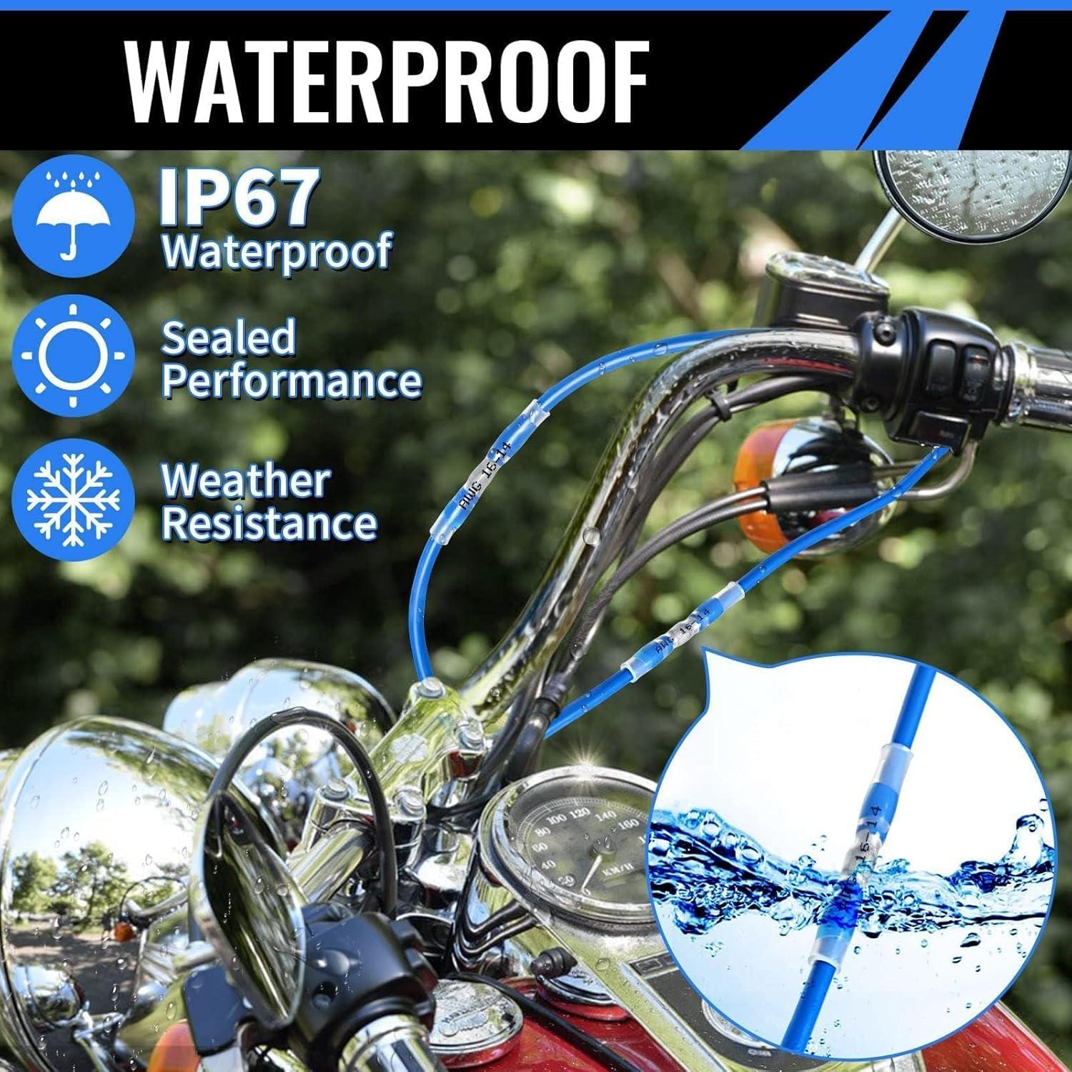 400 Conectores de Cable Termocontraíble Sopoby Aislados