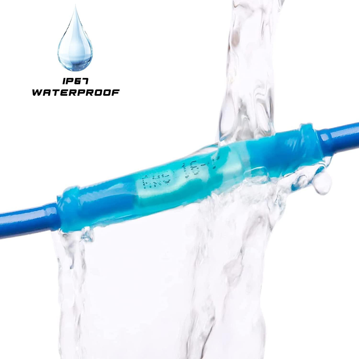 200 Conectores de Empalme Termoretráctil INSCOOL a Prueba de Agua