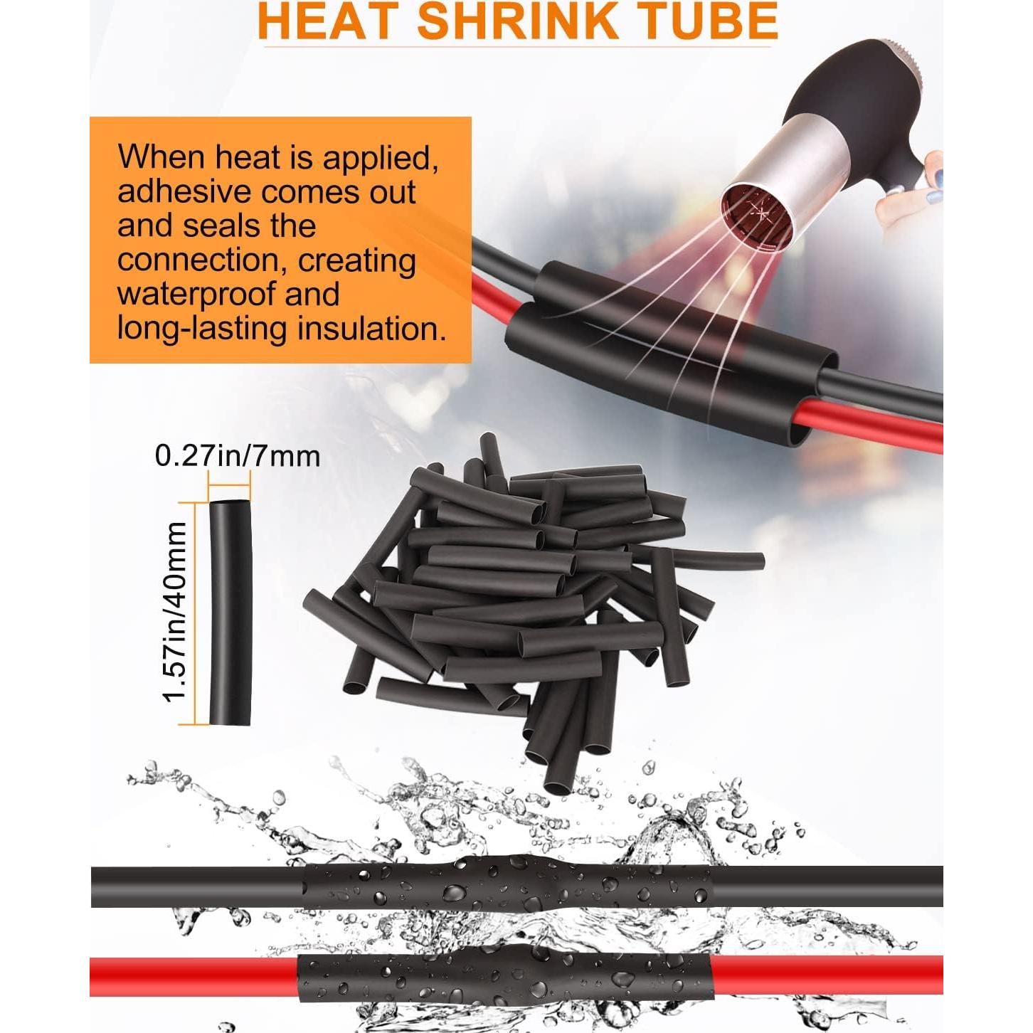 Conector Impermeable 3 Pines NAOEVO 16 AWG para Coche Barco