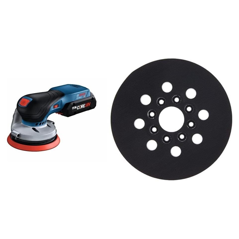 Lijadora Orbital Bosch GEX18V-5N 18V 5" Sin Cable